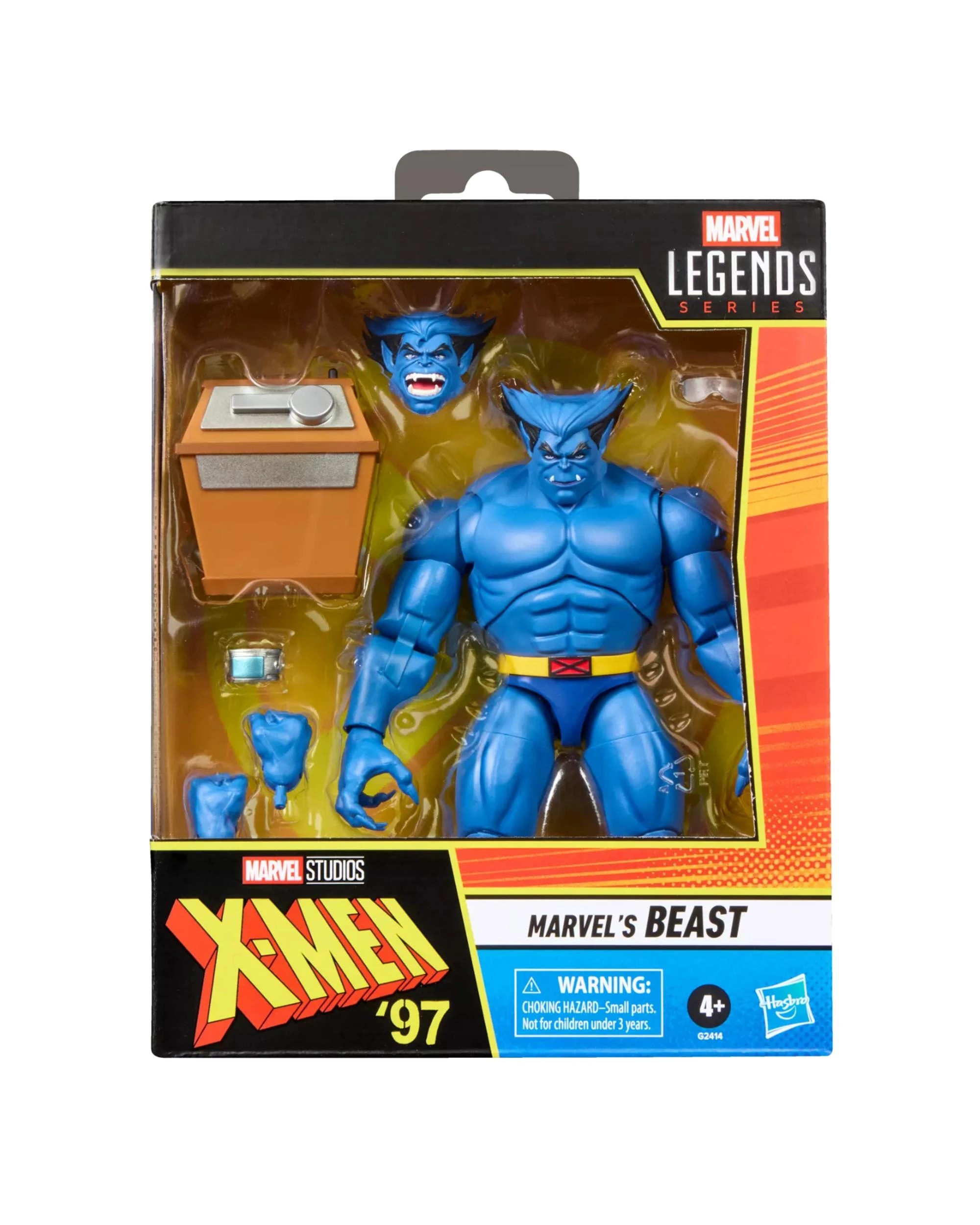 1 Marvel Legends Series X-Men '97 Marvel's Beast Action Figure, 1 of 6