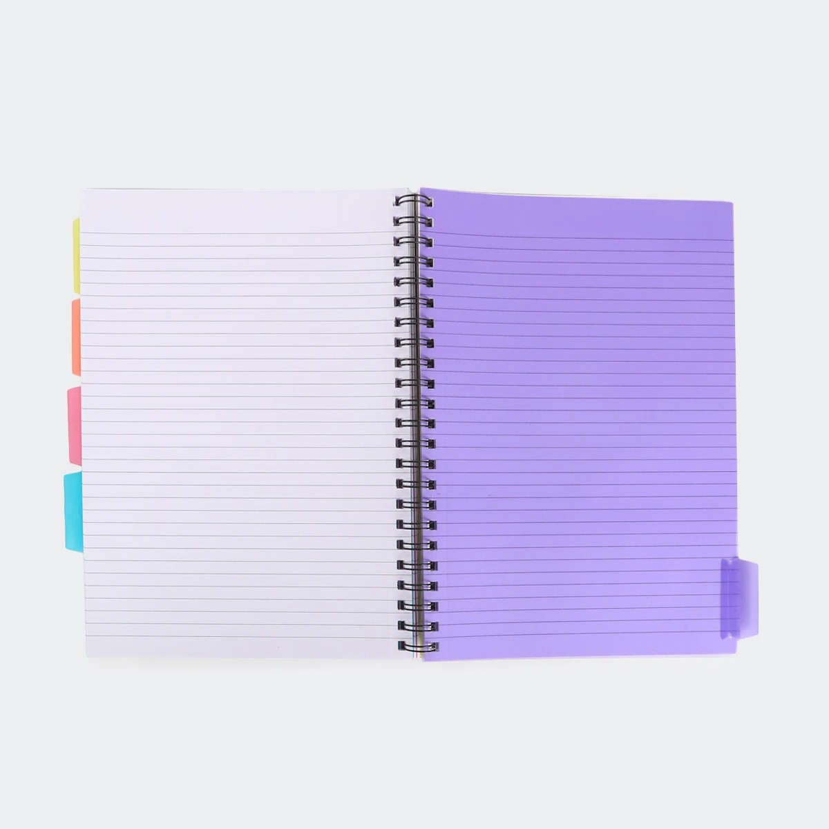 2 250 Page A4 5 Tab Notebook - Black, 2 of 5