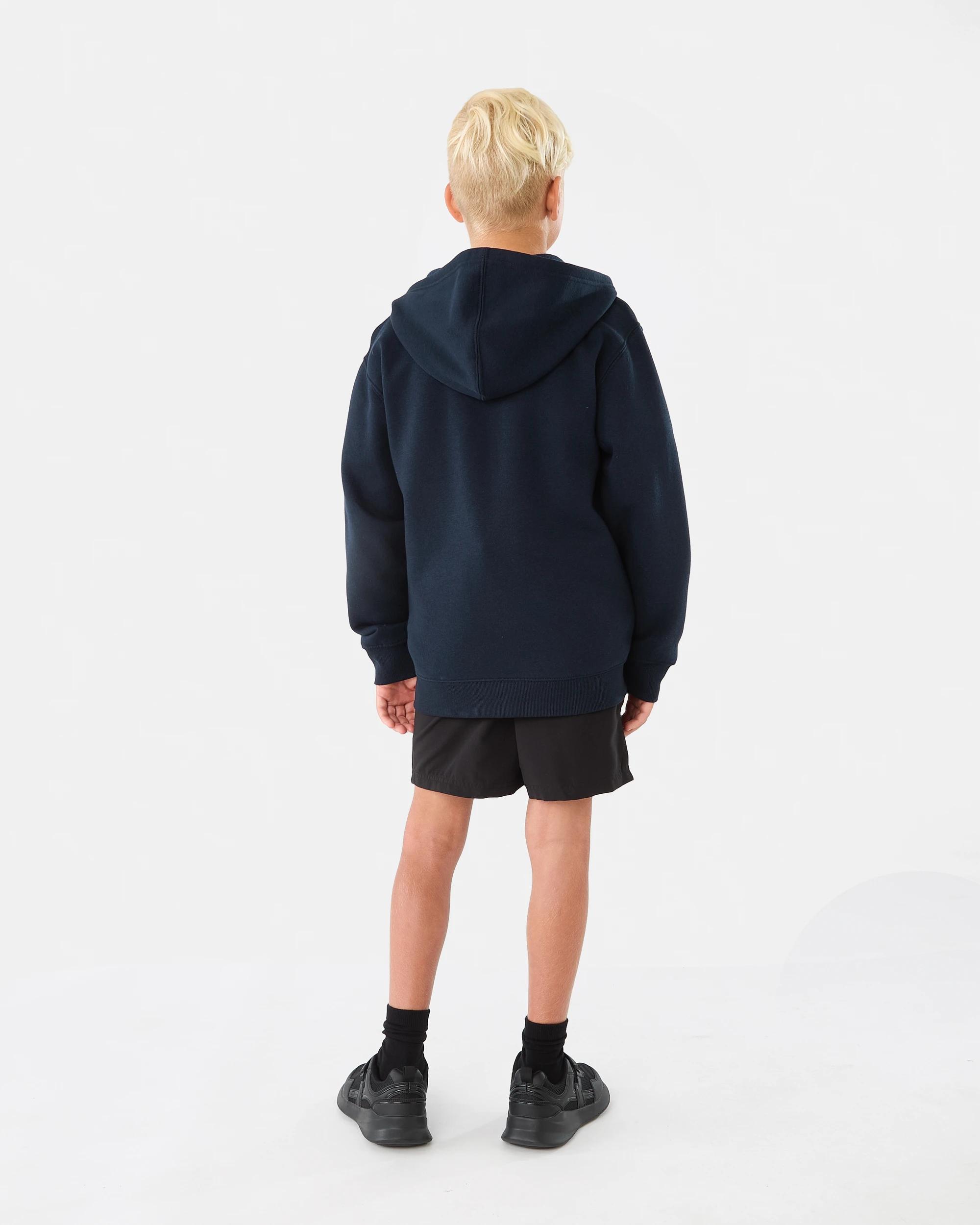 7 Zip Through Hoodie Nvy Sphire, 7 of 7