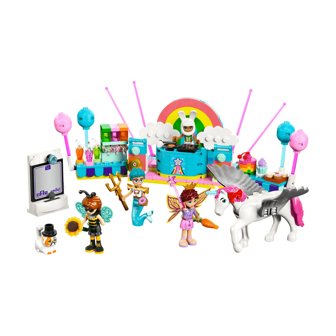 2 LEGO Friends Costume Party with Unicorn & Fairy 42661, 2 of 10