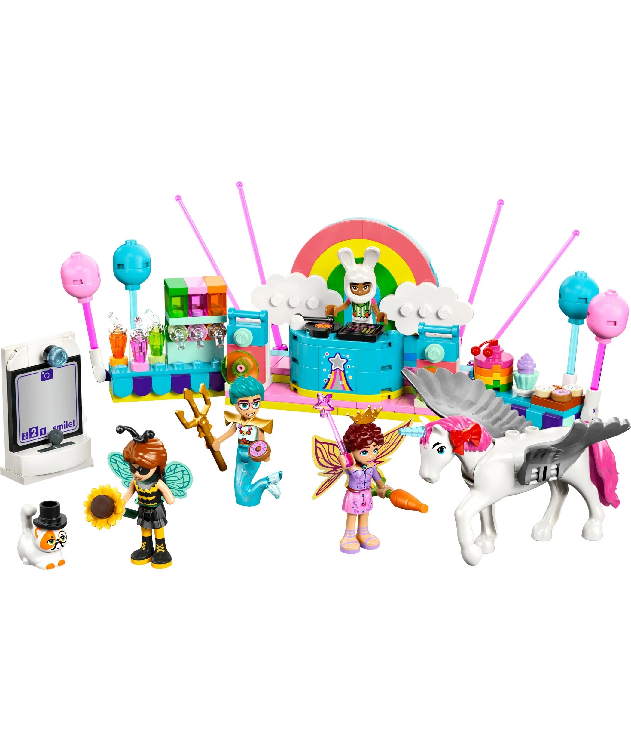 2 LEGO Friends Costume Party with Unicorn & Fairy 42661, 2 of 10