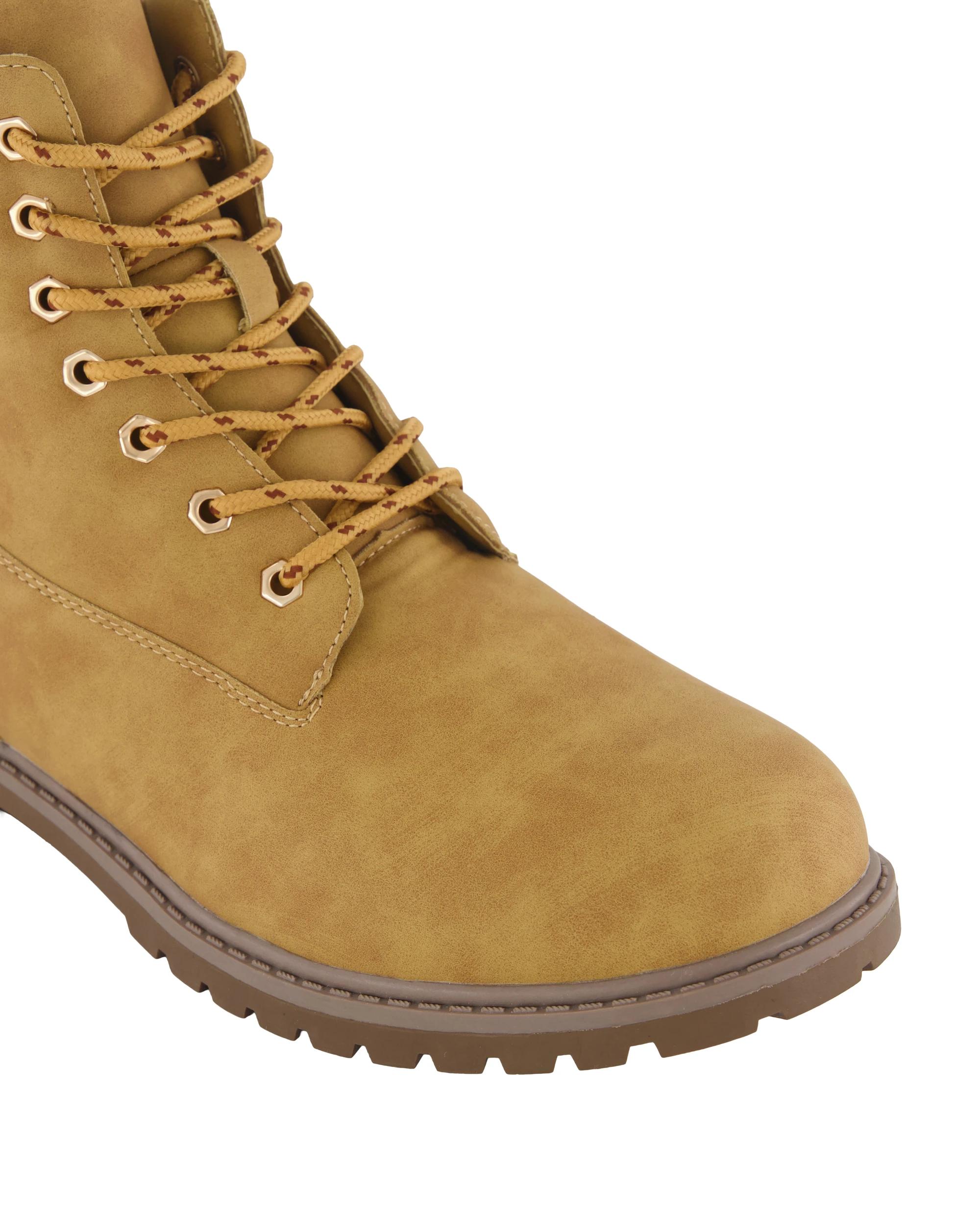 4 Lace up Boots Wheat, 4 of 5