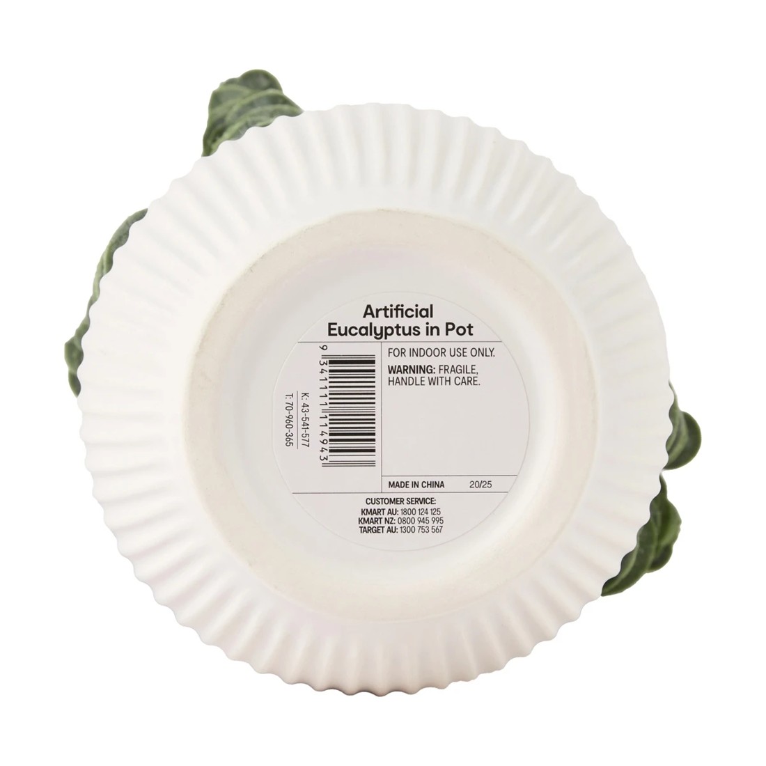 3 Artificial Eucalyptus in Pot, 3 of 3