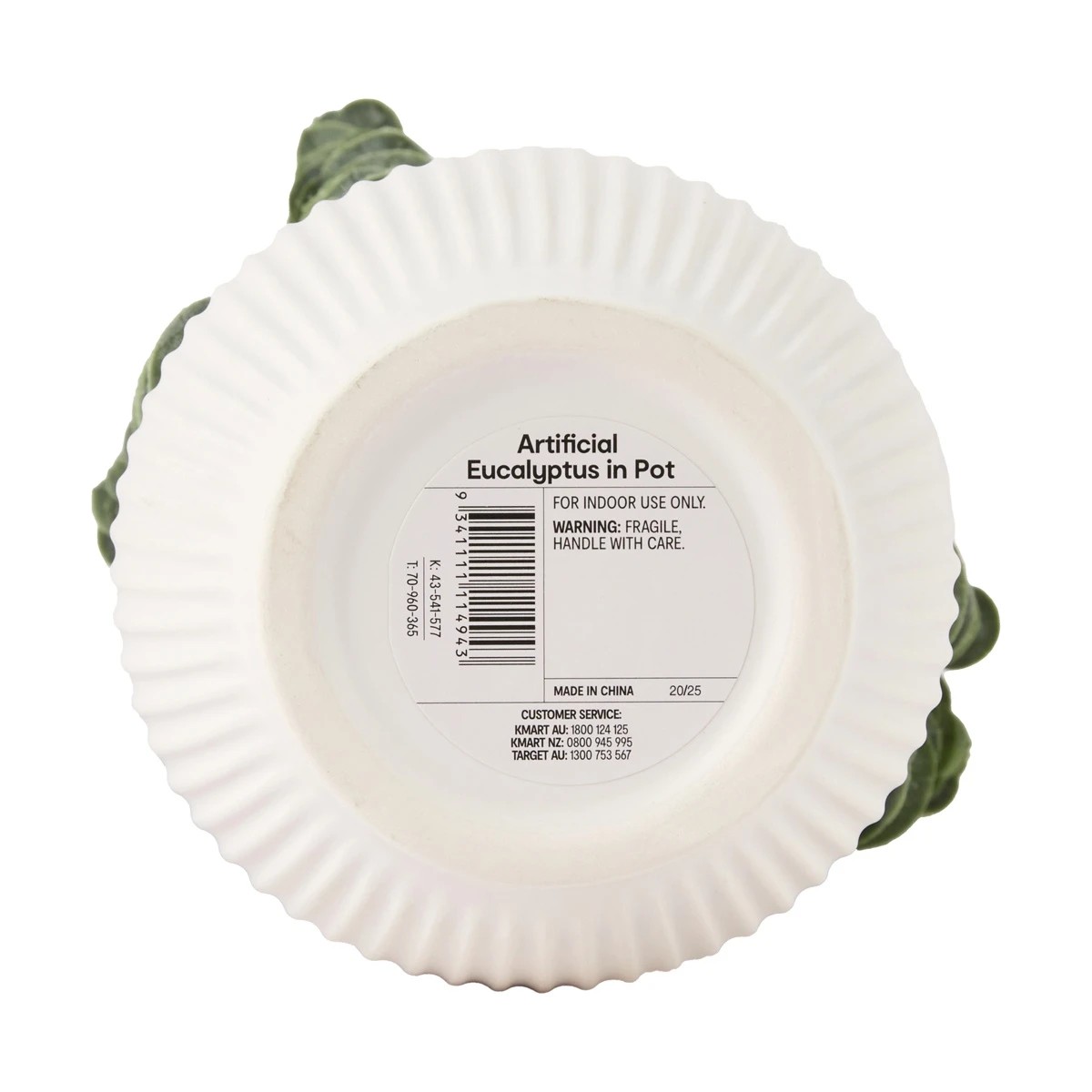 3 Artificial Eucalyptus in Pot, 3 of 3