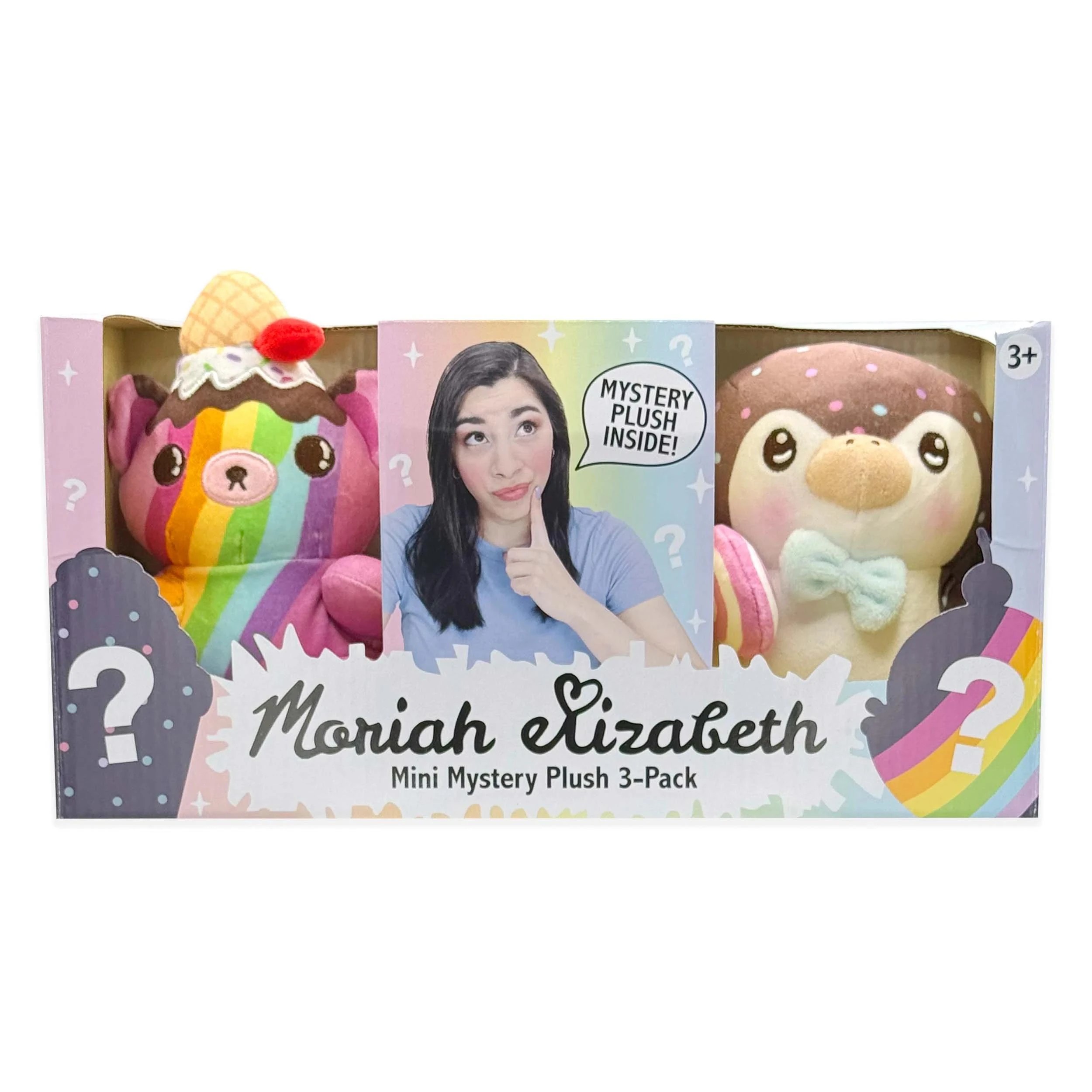 1 Moriah Elizabeth 6in. Mini Mystery Plush 3-Pack - Assorted - Multi, 1 of 6