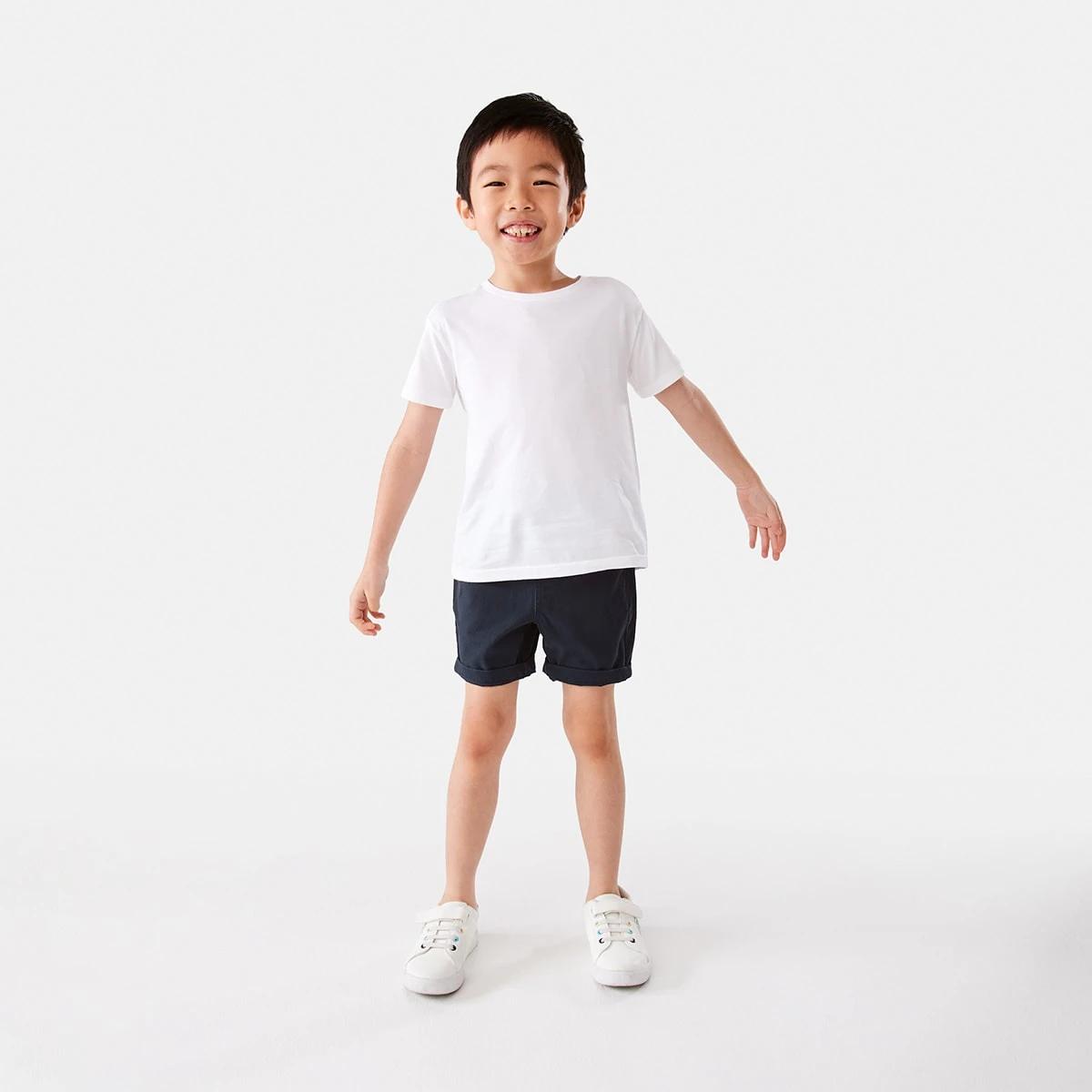 6 Pull On Chino Shorts Dress Navy, 6 of 9