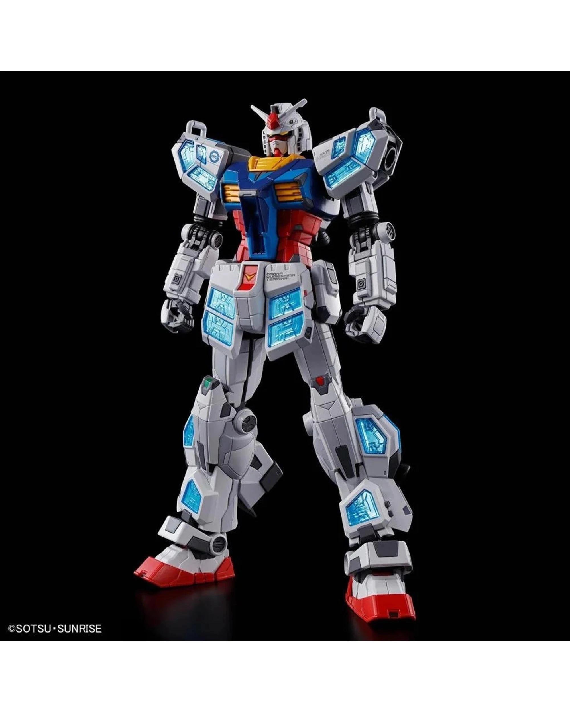 4 Bandai Gundam RX-78F00/E Gundam - EX-001 G.L.R.S.S. Feather Unit Chemical Recycle Ver. -  1/144 Scale Model Kit, 4 of 8