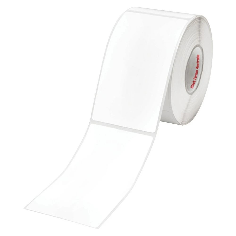 2 Stock Form Direct Thermal Labels 100 x 150mm 1000 Pack White, 2 of 2
