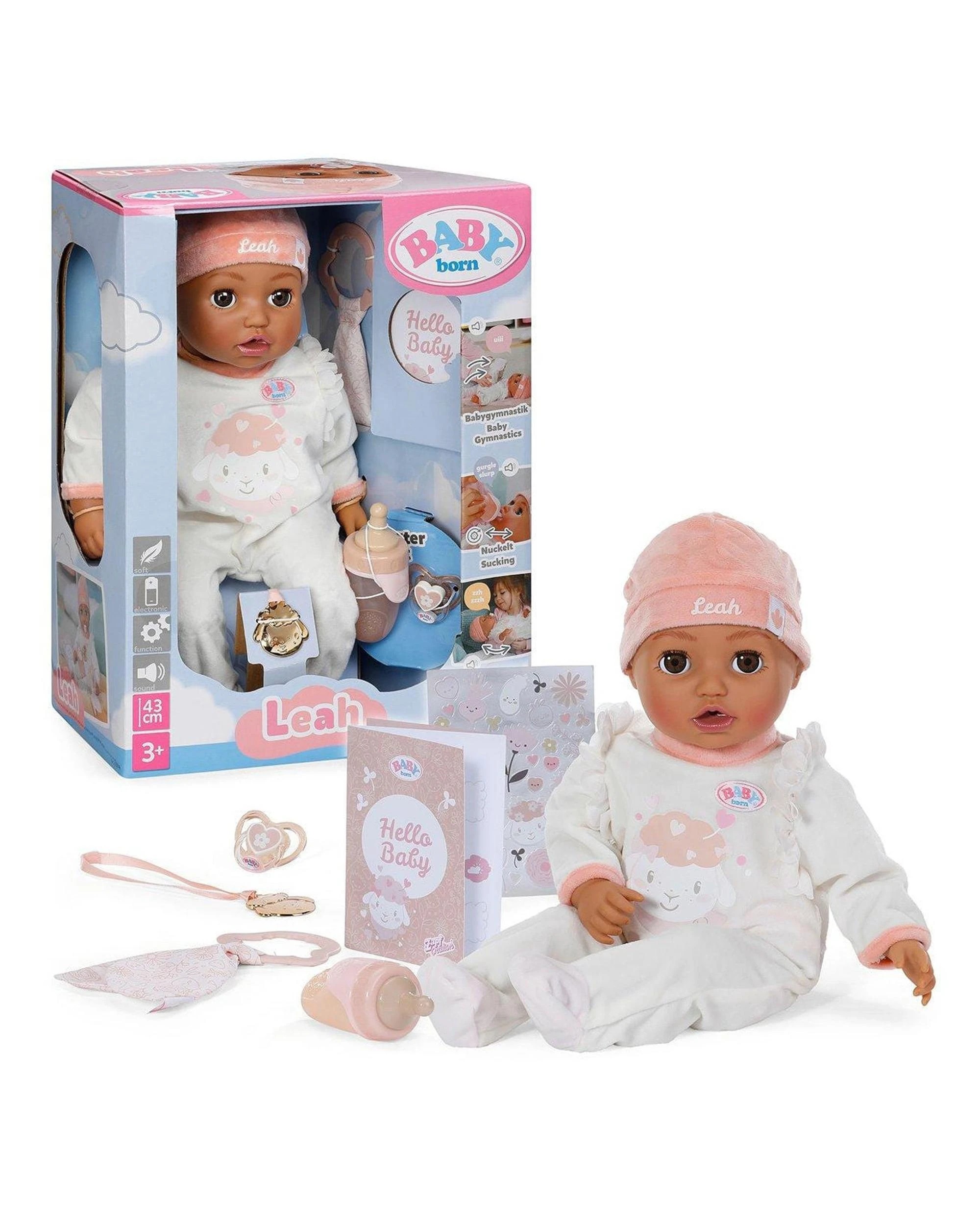1 Baby Born Leah 43cm Doll, 1 of 7