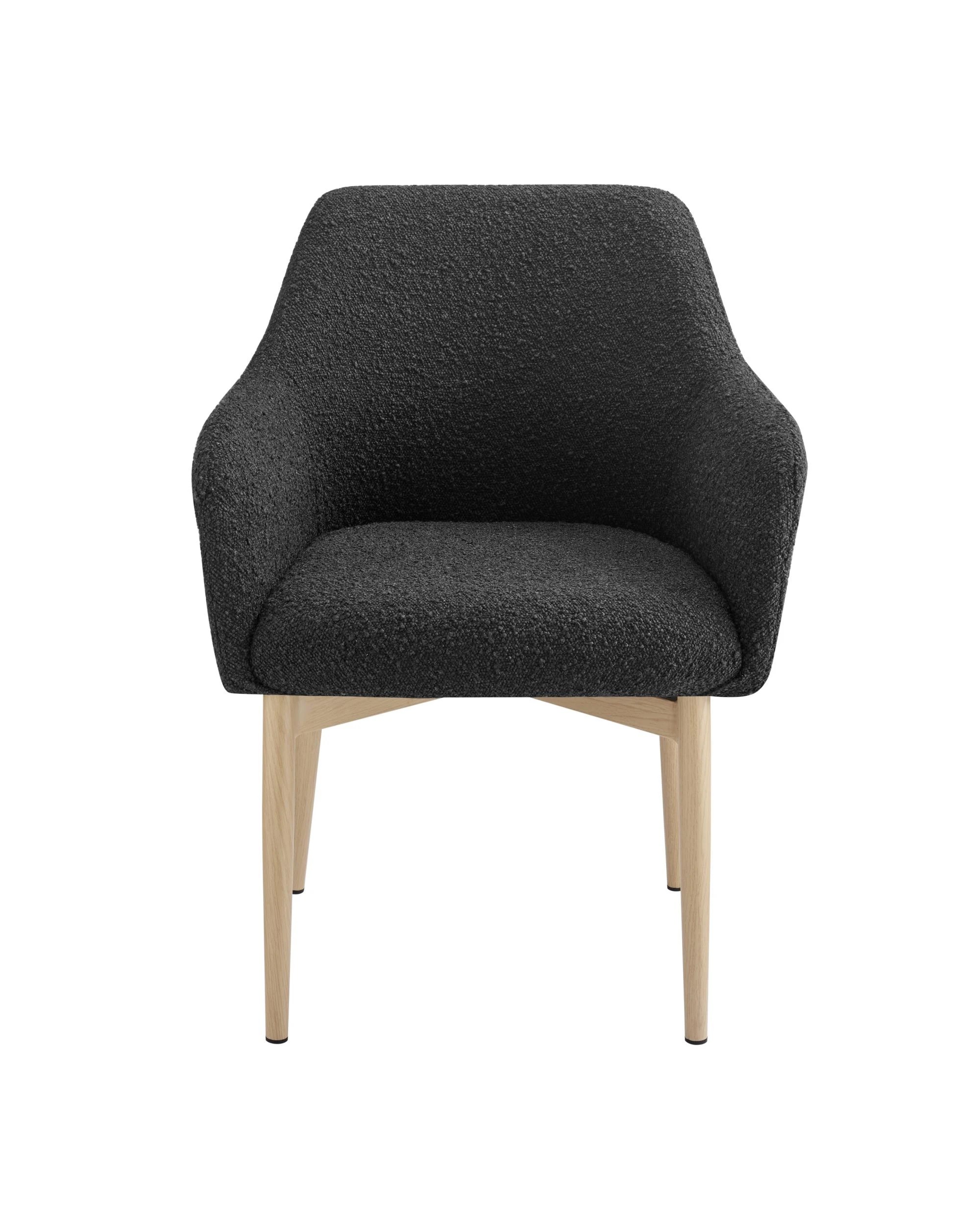4 Kodu Dining Chairs Pair (Set of 2) - Black, 4 of 10
