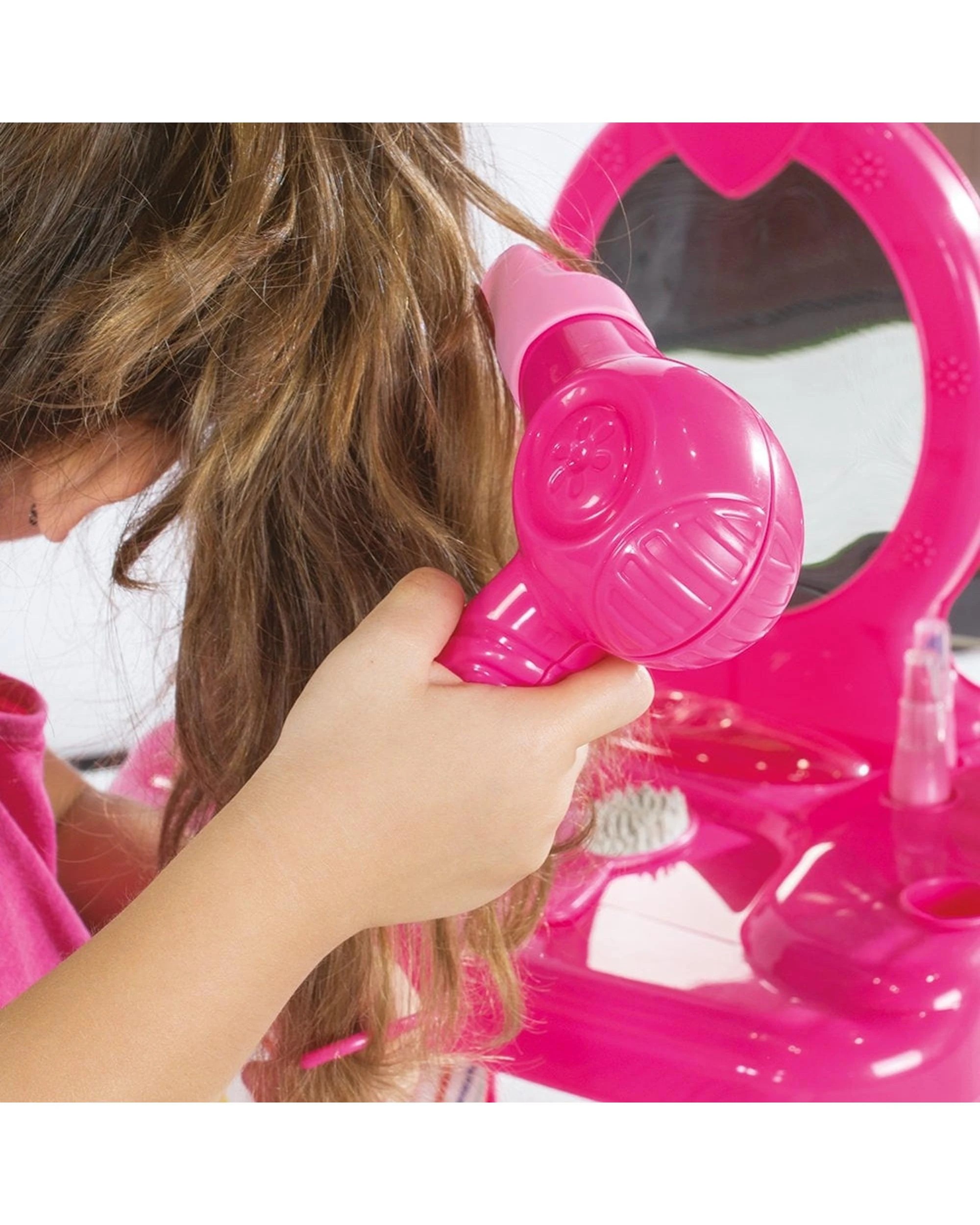 4 Dolu Unicorn Table Top Vanity Set with Mirror, 4 of 6