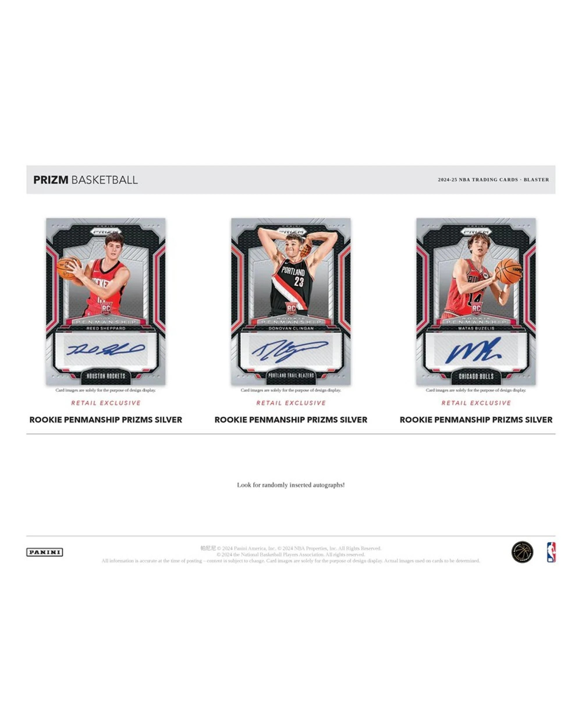 3 Panini 2024-2025 NBA Prizm Basketball Blaster, 3 of 6