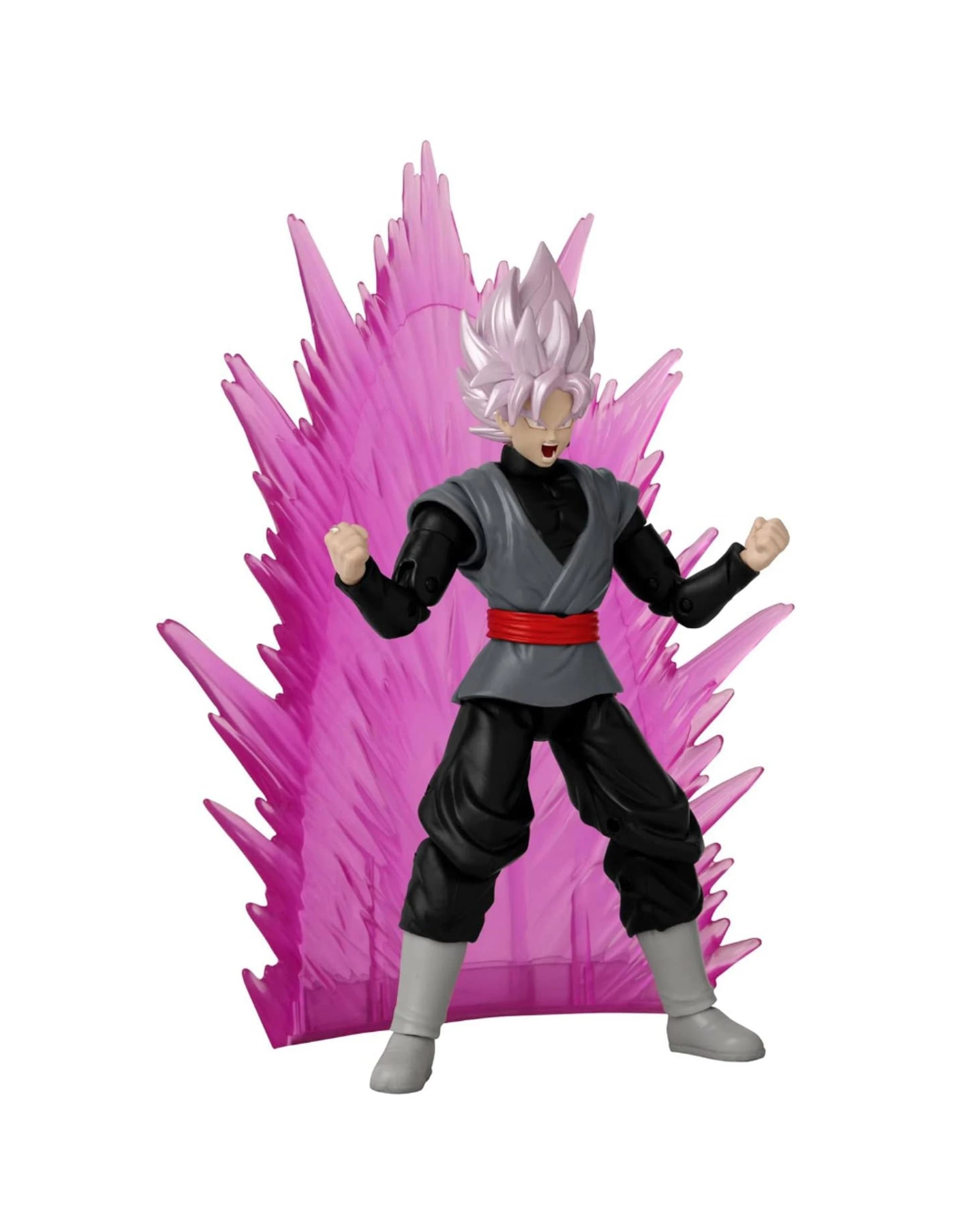 4 Dragon Ball Super Dragon Stars Power Up Pack Goku Black Super Saiyan Rose Figure, 4 of 5