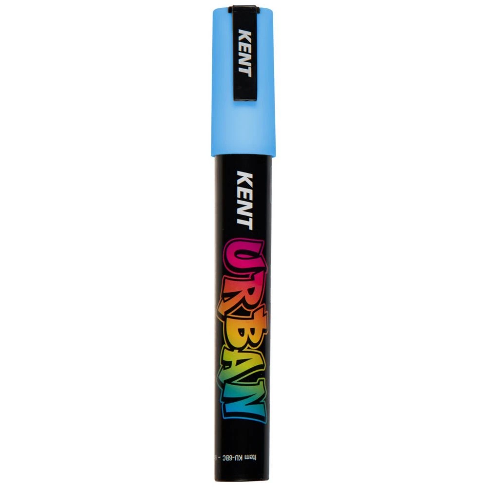 1 Kent Urban Acrylic Paint Marker 6mm Light Blue, 1 of 3