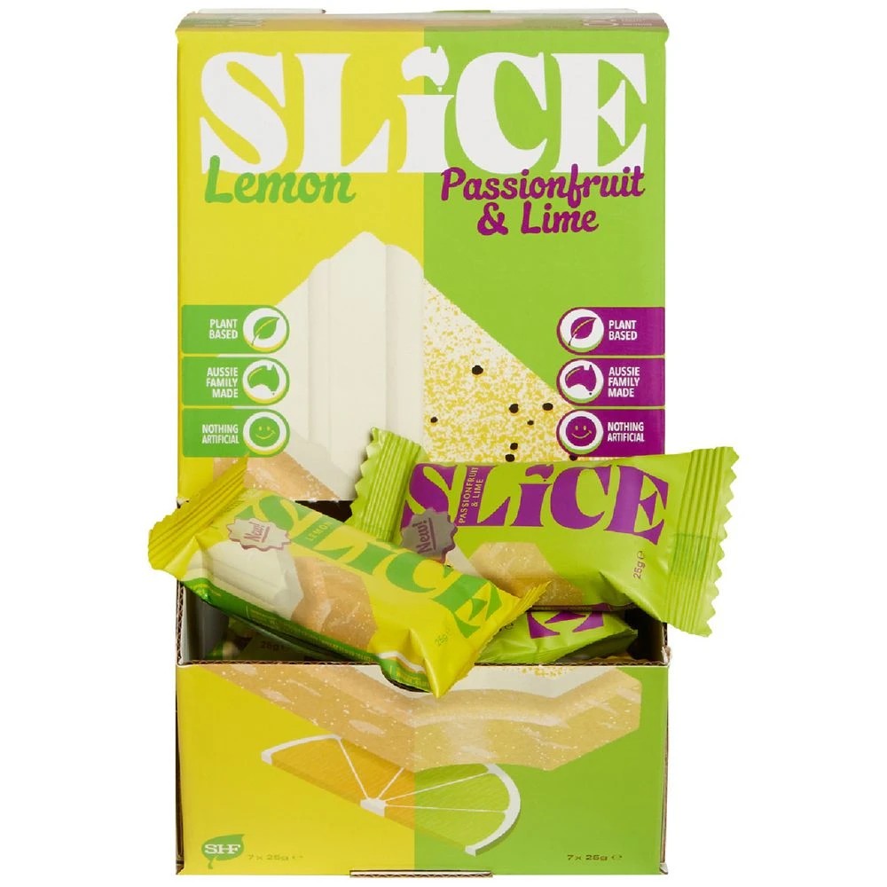 1 Springhill Farm SLICE Lemon & Passionfruit Lime 14 Pack, 1 of 3