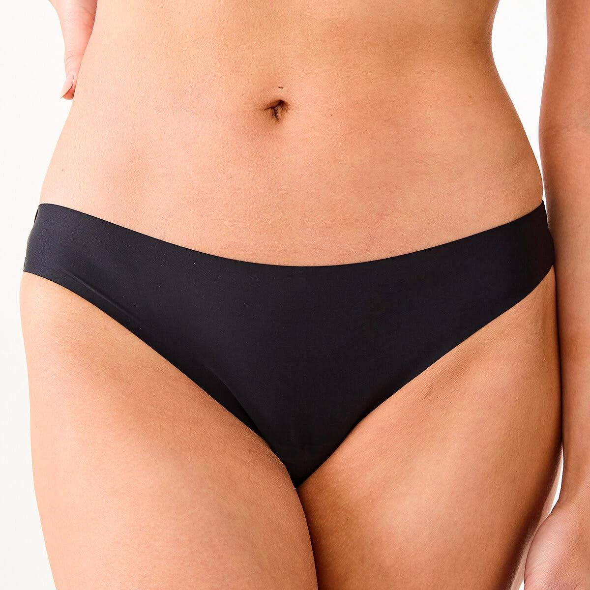 3 3 Pack Outta-Sight G-string Briefs Black, 3 of 5