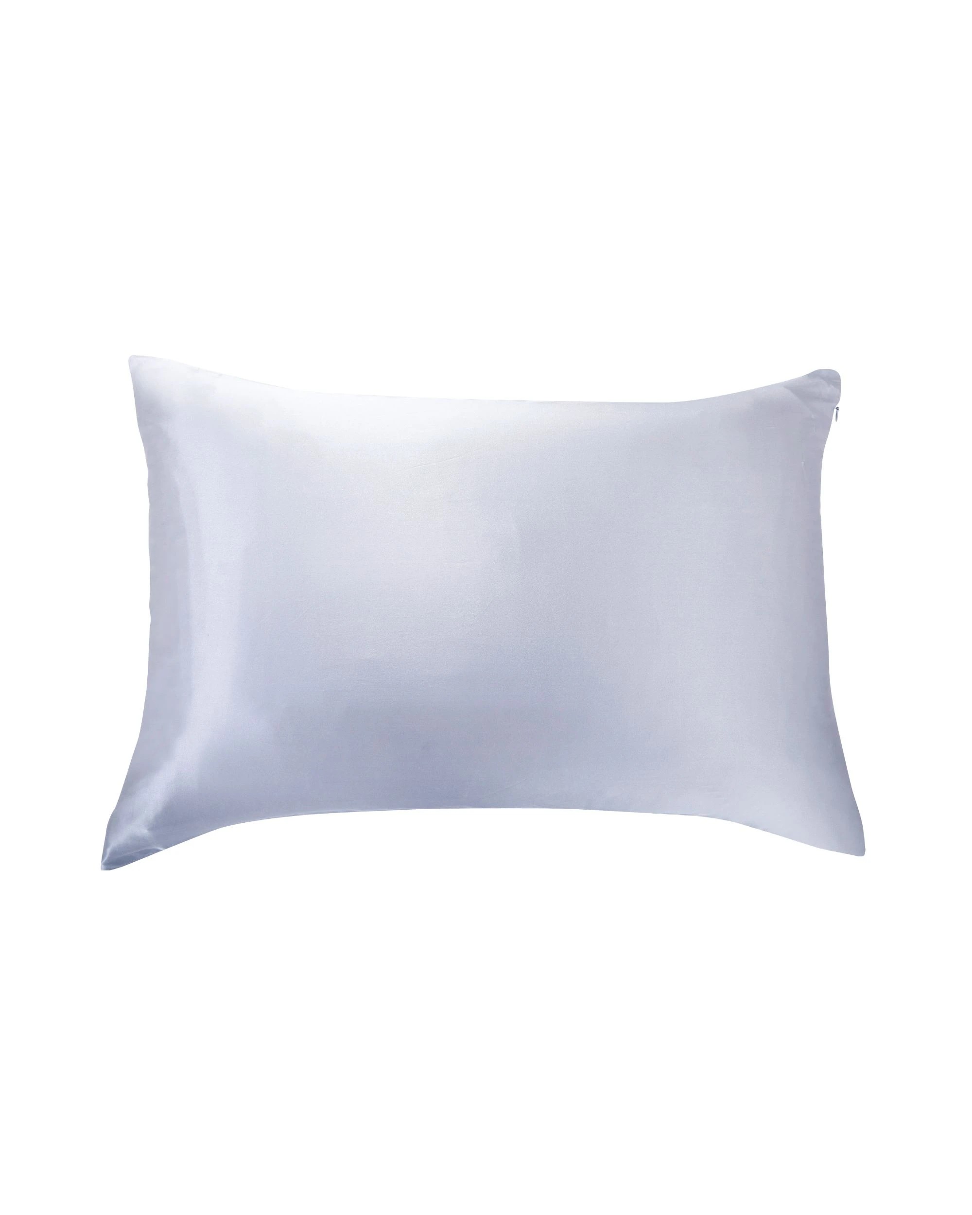 1 Gioia Casa Mulberry Silk Pillowcase Soft Hypoallergenic - Silver, 1 of 4