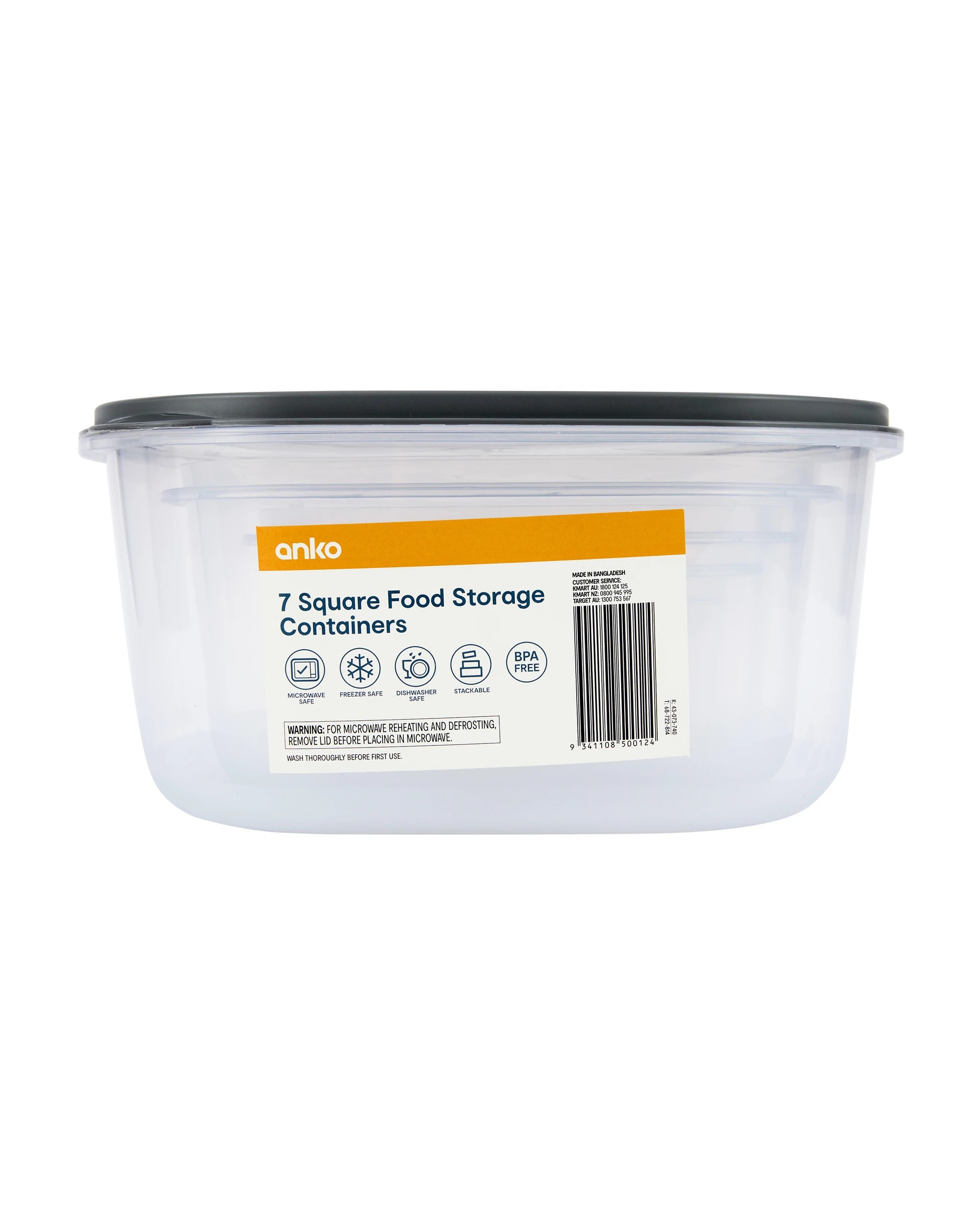 5 Set of 7 Food Storage Containers, 5 of 5