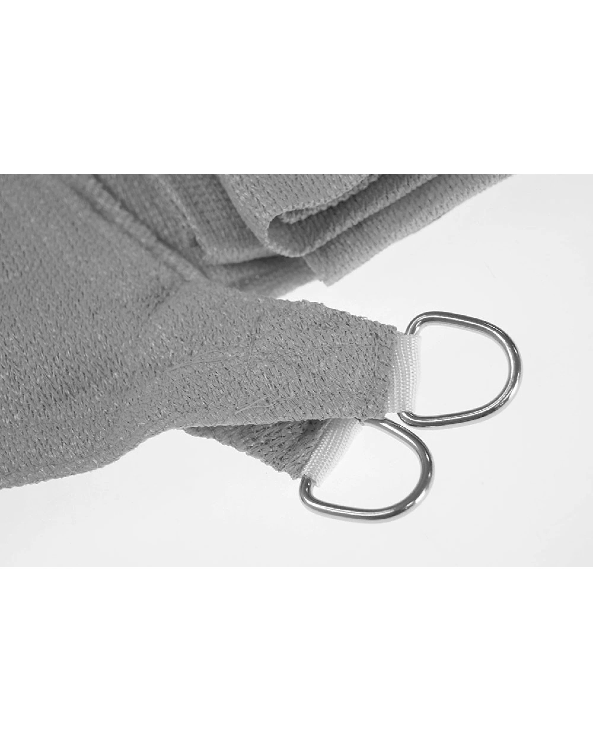 5 Wallaroo 3m x 5m Rectangular Shade Sail - Grey, 5 of 5