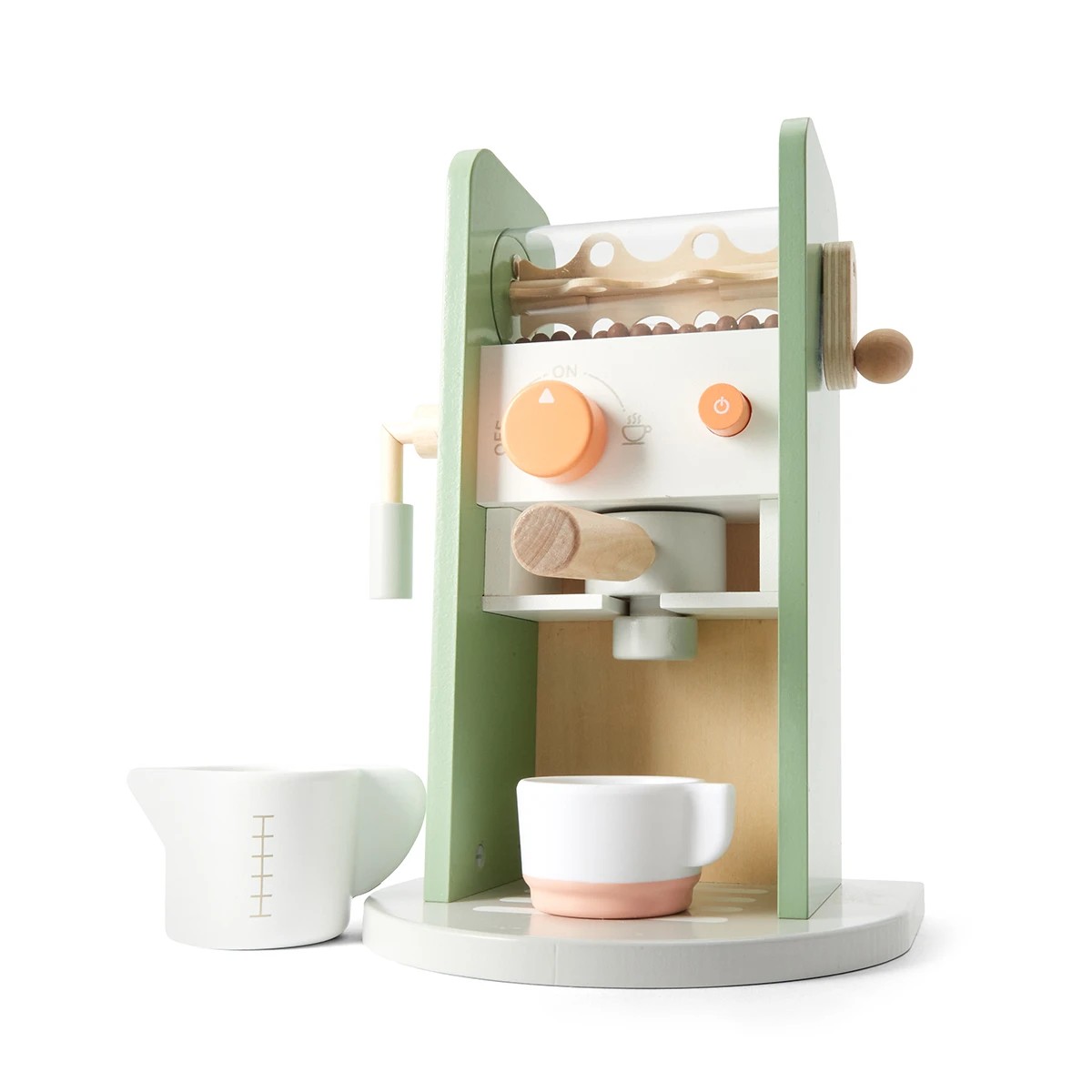 1 4 Piece Wooden Coffee Machine Toy, 1 of 10