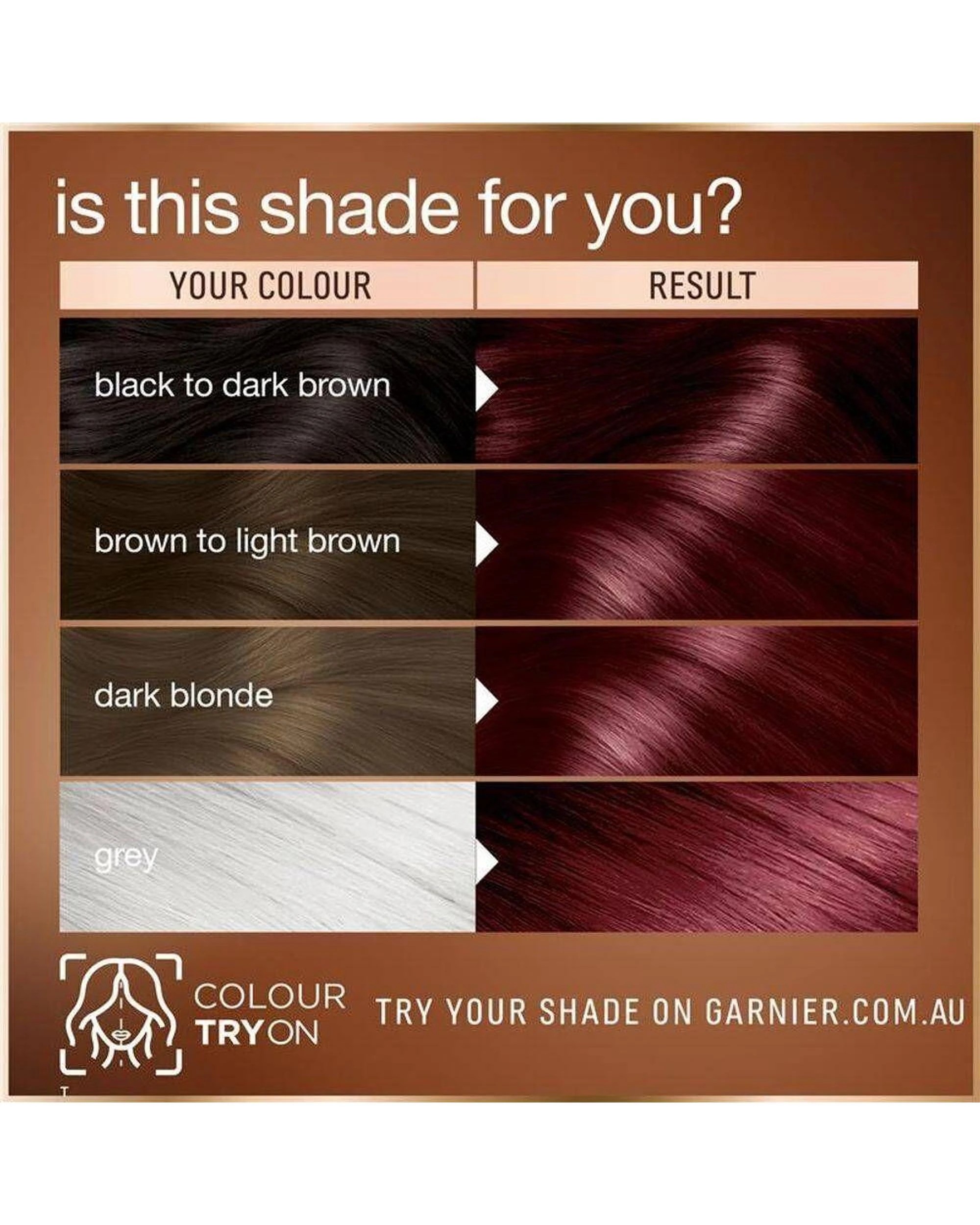 5 3 x Garnier Permanent Hair Colour - 6.6 Pomegranate Red - Red, 5 of 6