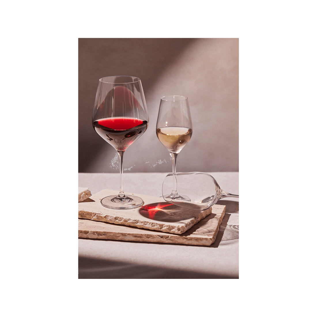 2 Krosno 6pc Avant-garde Stemmed Wine Glass Set 550ml For Home Bar And Parties
 - Plain, 2 of 6