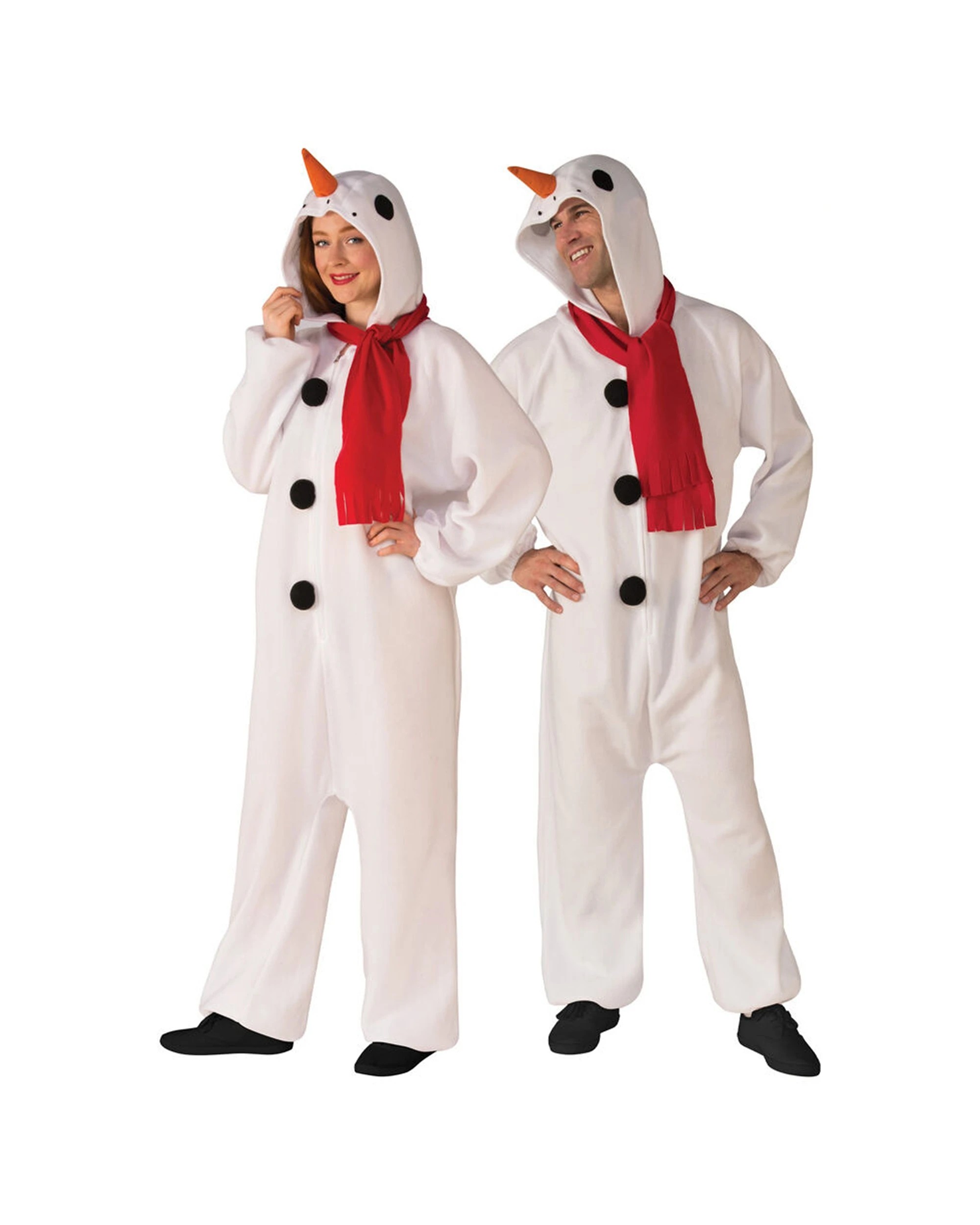 3 Rubies Snowman Onesie Jumpsuit Unisex Dress Up Costume Size S - Multi, 3 of 3