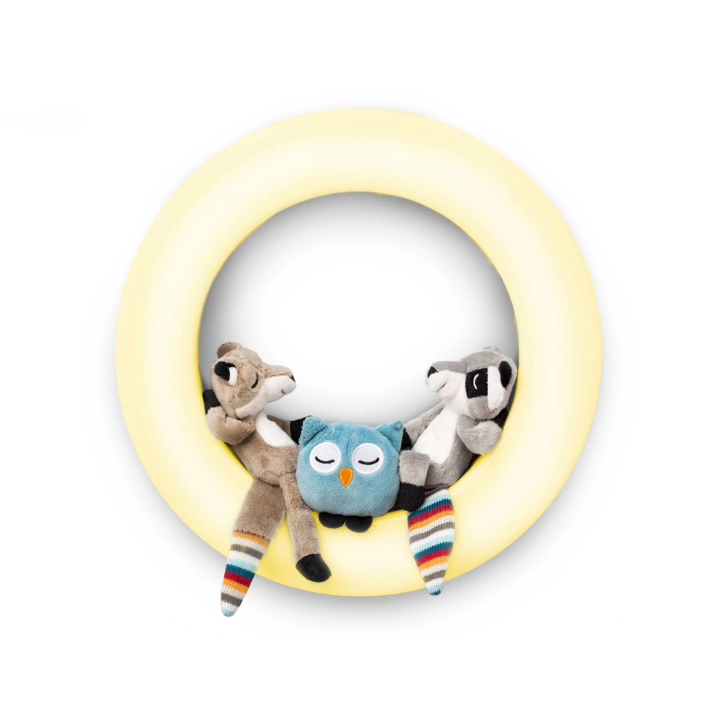 1 ZAZU Nightlight - Wall Light With 3 Soft Toys, 1 of 5