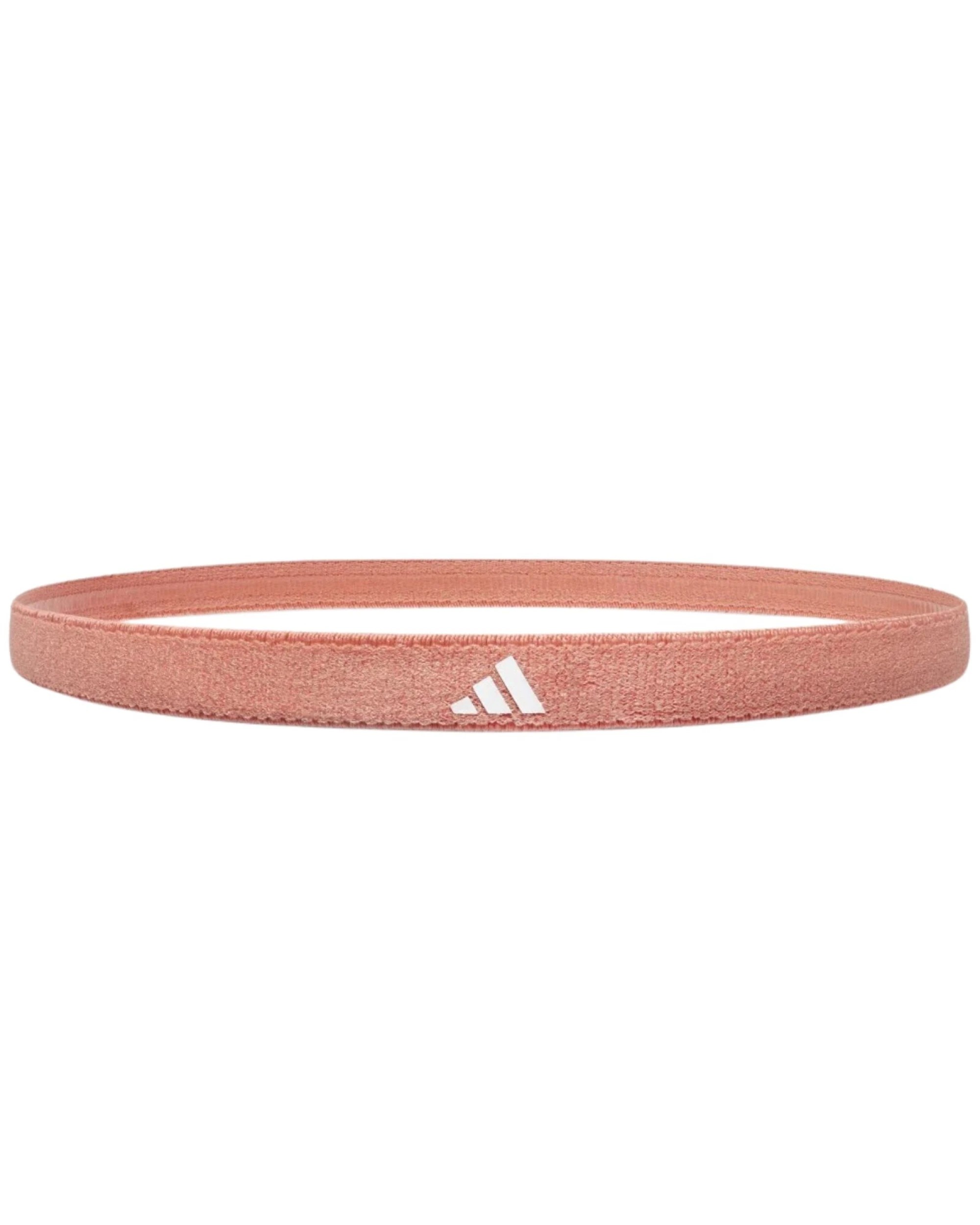 4 Adidas 3pcs Sports Headband Hair Bands Gym Training Fitness Yoga in Grey/Coral/Navy, 4 of 5