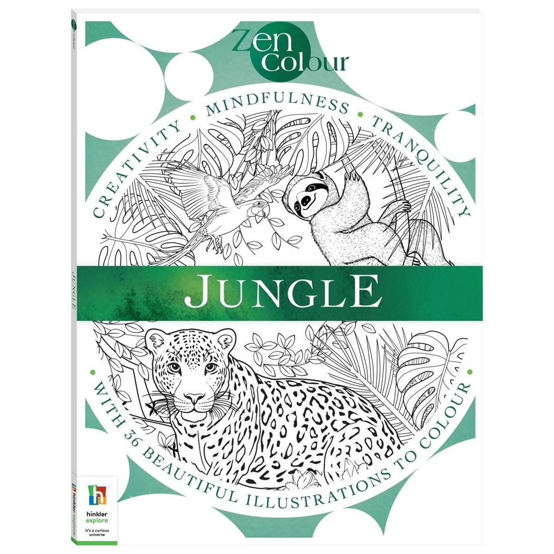 1 Zen Colour: Jungle - Book, 1 of 4