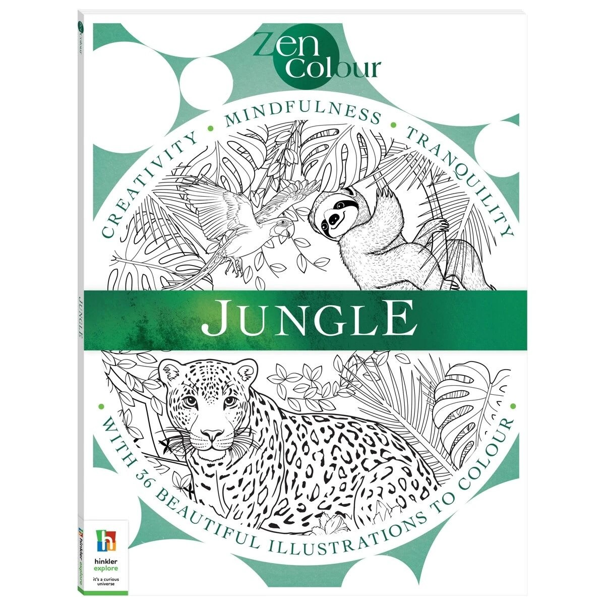 1 Zen Colour: Jungle - Book, 1 of 4