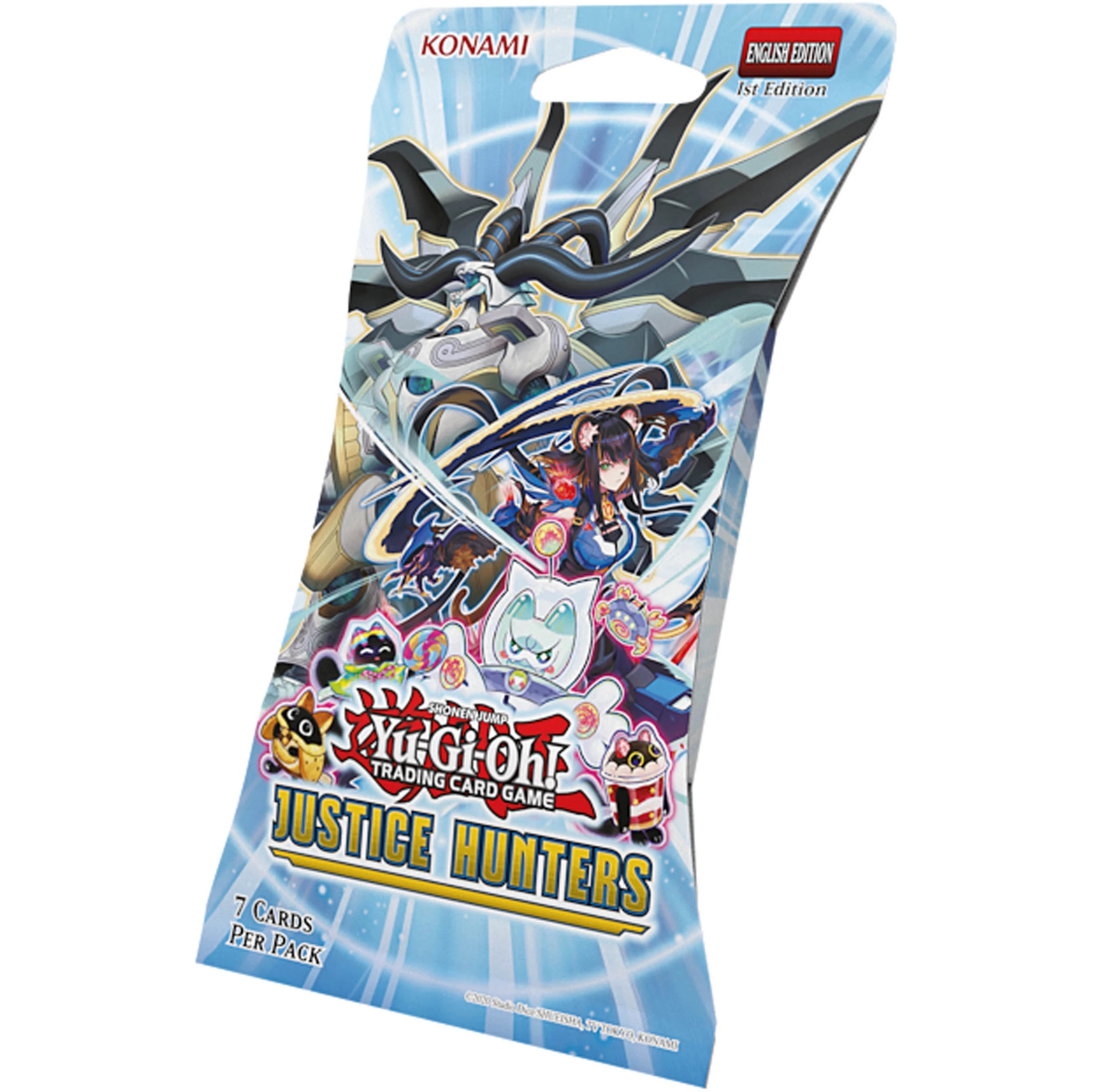 3 Konami Shonen Jump Yu-Gi-Oh! Trading Card Game: Justice Hunters Blister Pack, 3 of 3
