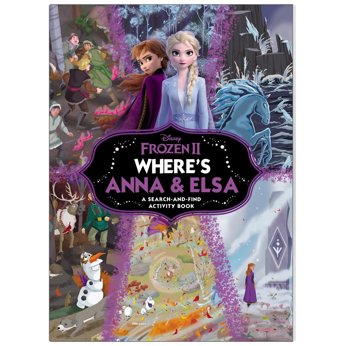 1 Disney Frozen II: Where's Anna and Elsa? A Search-and-Find Activity Book, 1 of 2