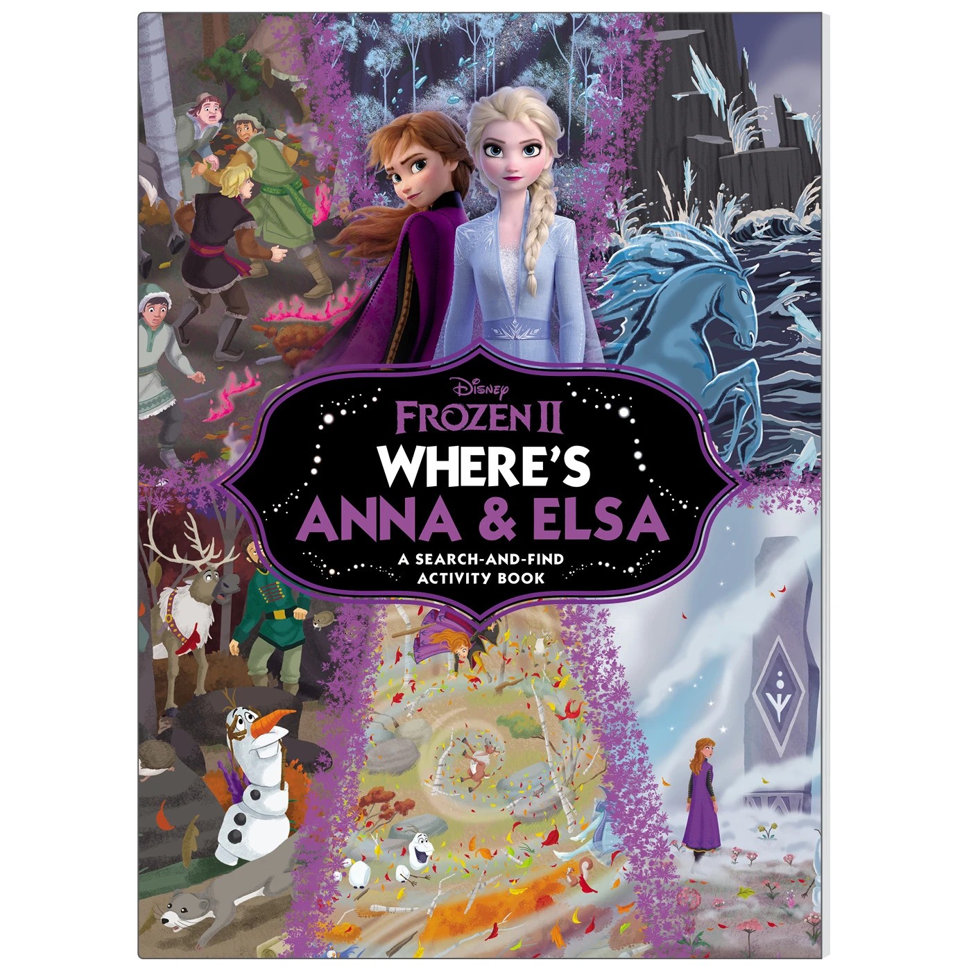 1 Disney Frozen II: Where's Anna and Elsa? A Search-and-Find Activity Book, 1 of 2