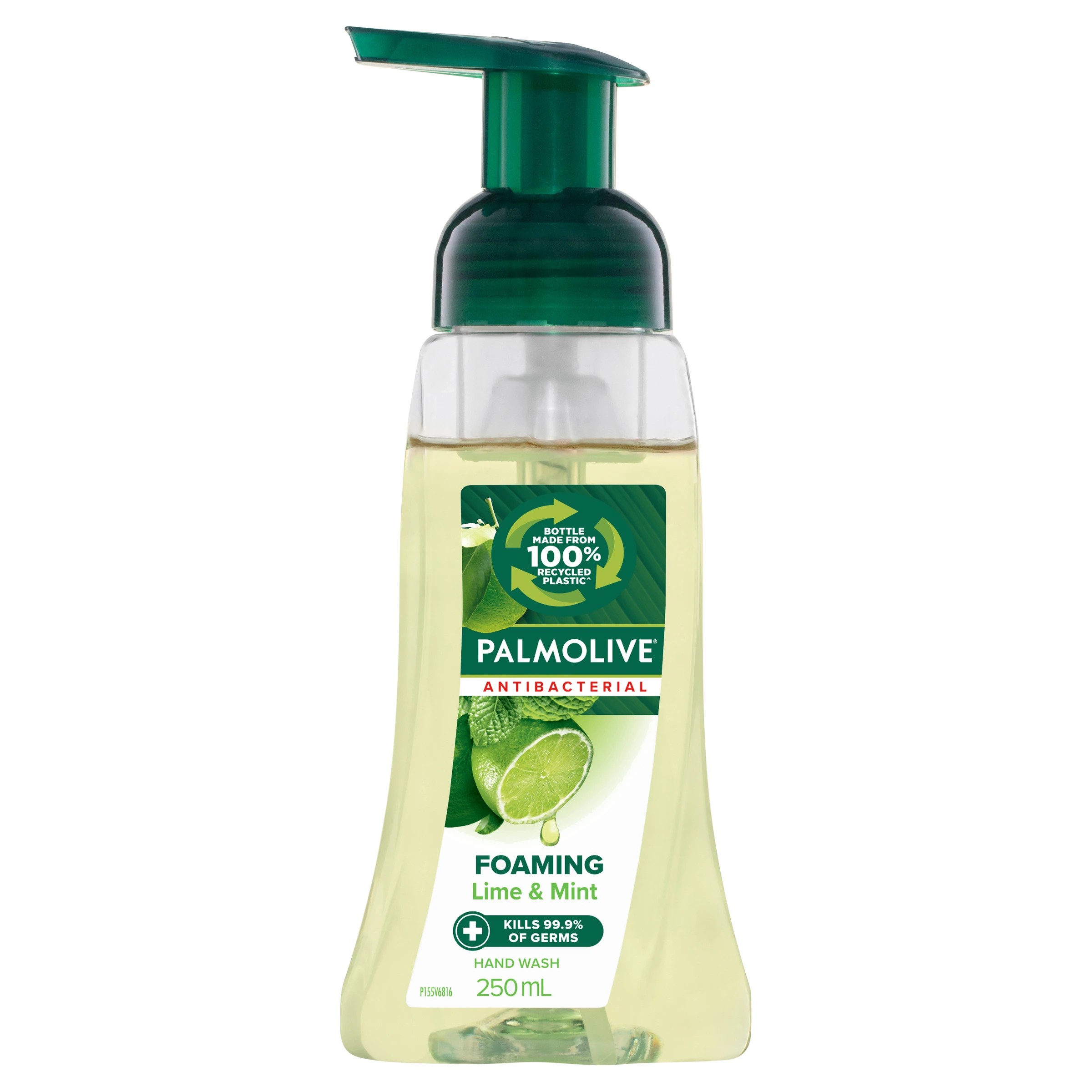 1 Palmolive Foaming Antibacterial Hand Wash 250ml - Lime and Mint, 1 of 7