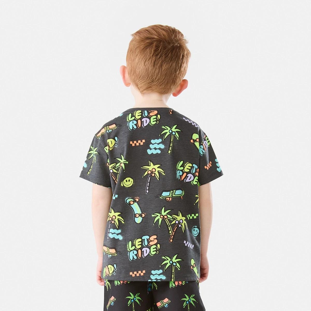2 All Over Print T-shirt Ashp Skate, 2 of 8