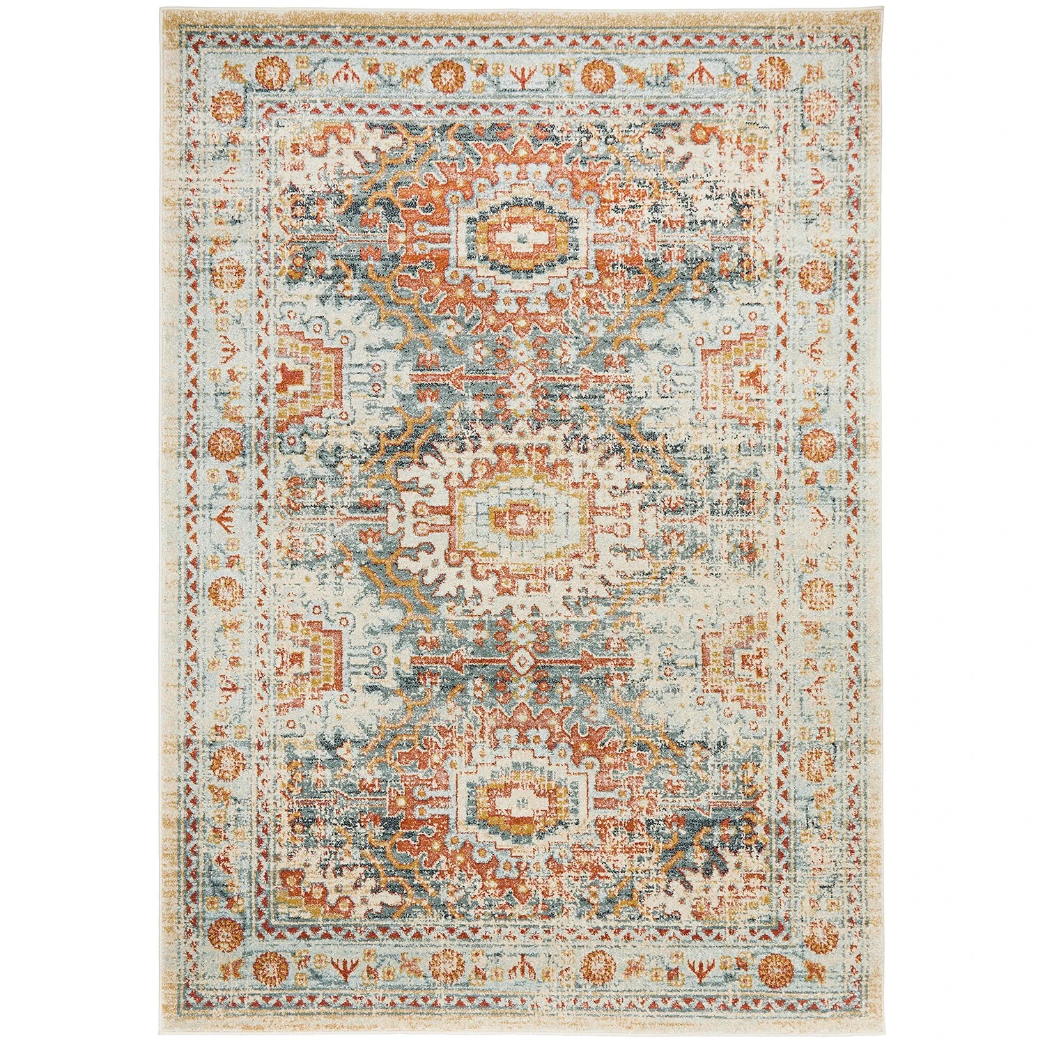 2 Common Ground Rugs Eterna 853 230x160cm - Medium Power Loomed Pet Friendly Floor Rug - Gold, 2 of 7