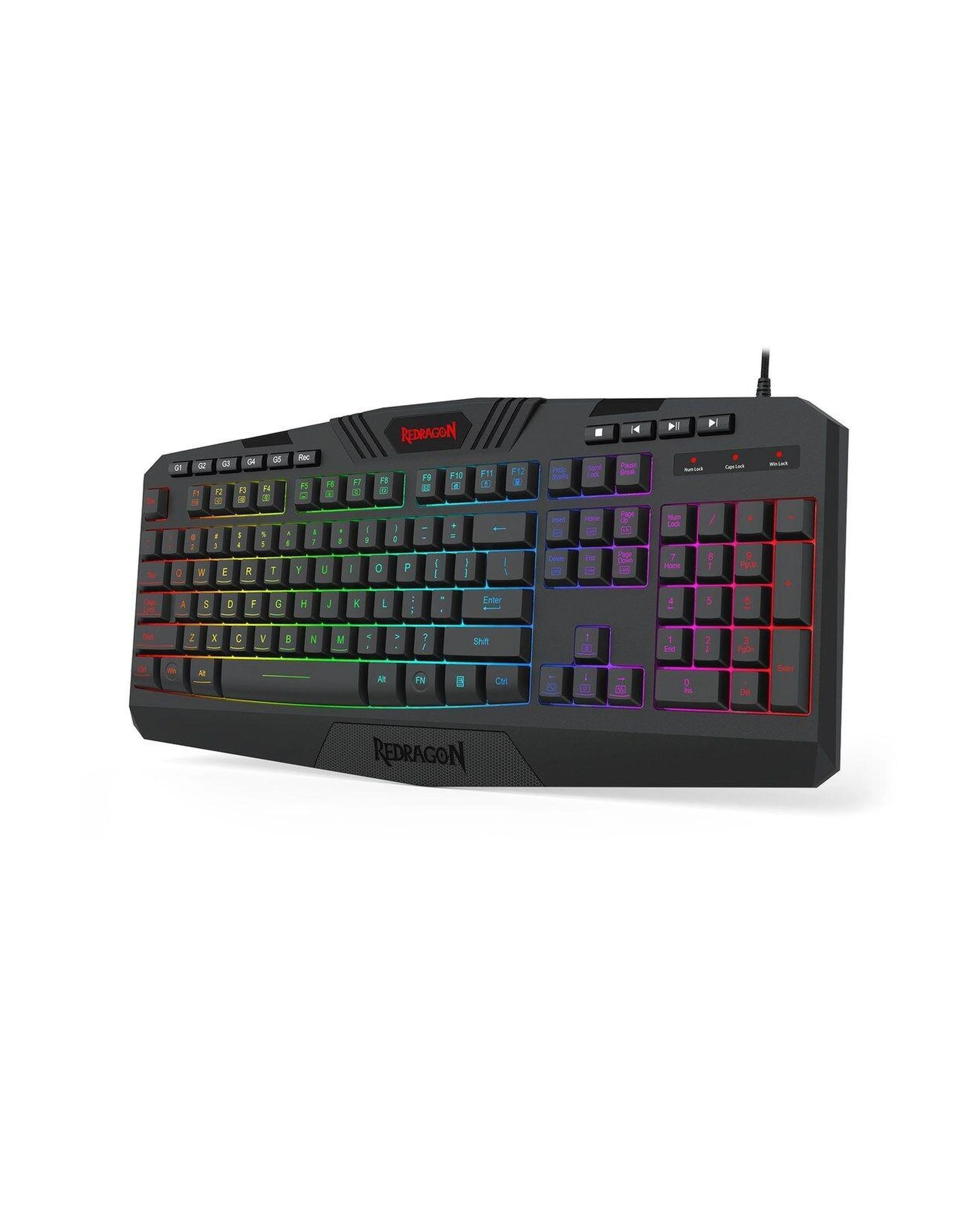 5 Redragon S101 BA 3 4in1 Combo Black Gaming Peripheral Bundle, 5 of 8