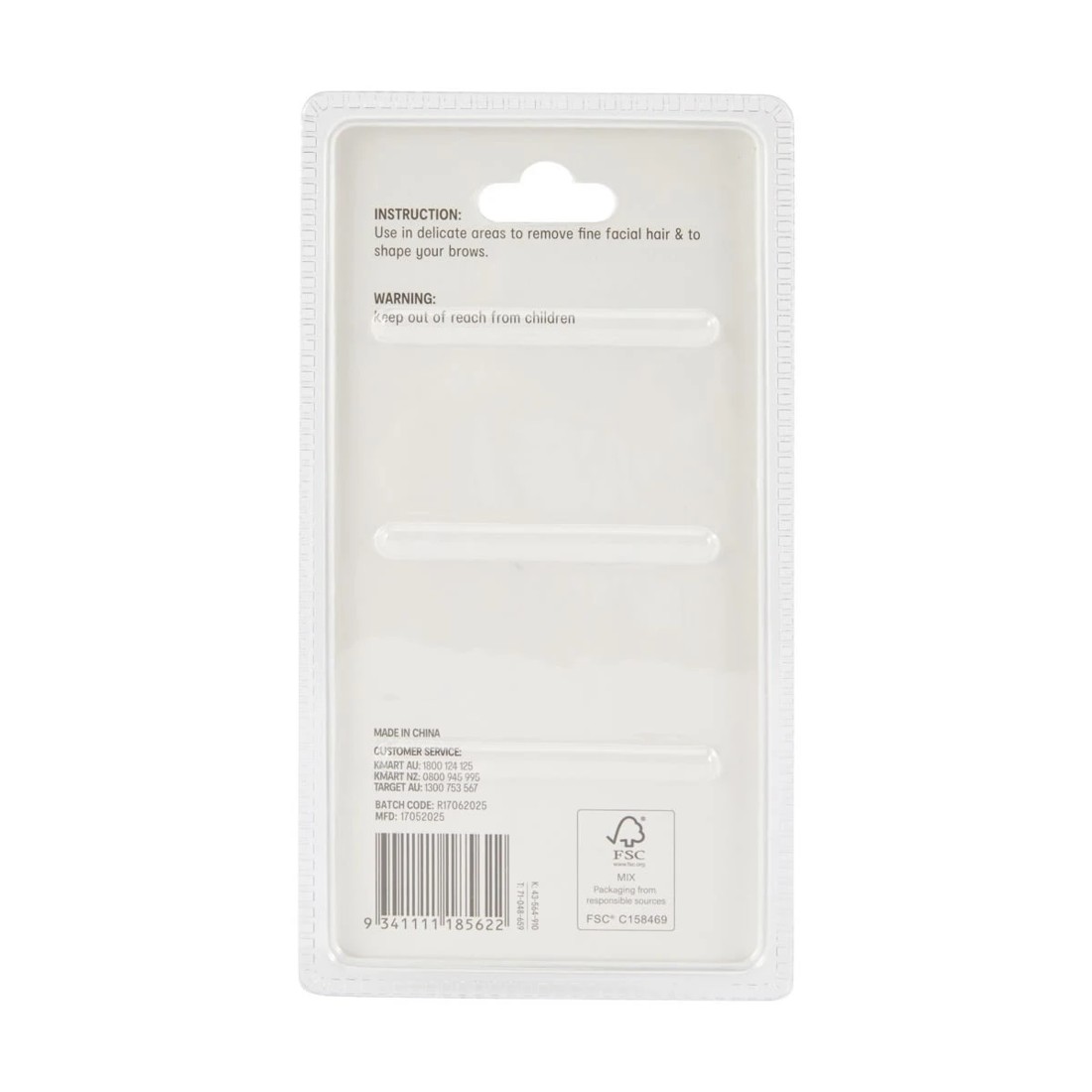 5 OXX Cosmetics Precision Razor and Brow Razor Set - Pink, 5 of 5