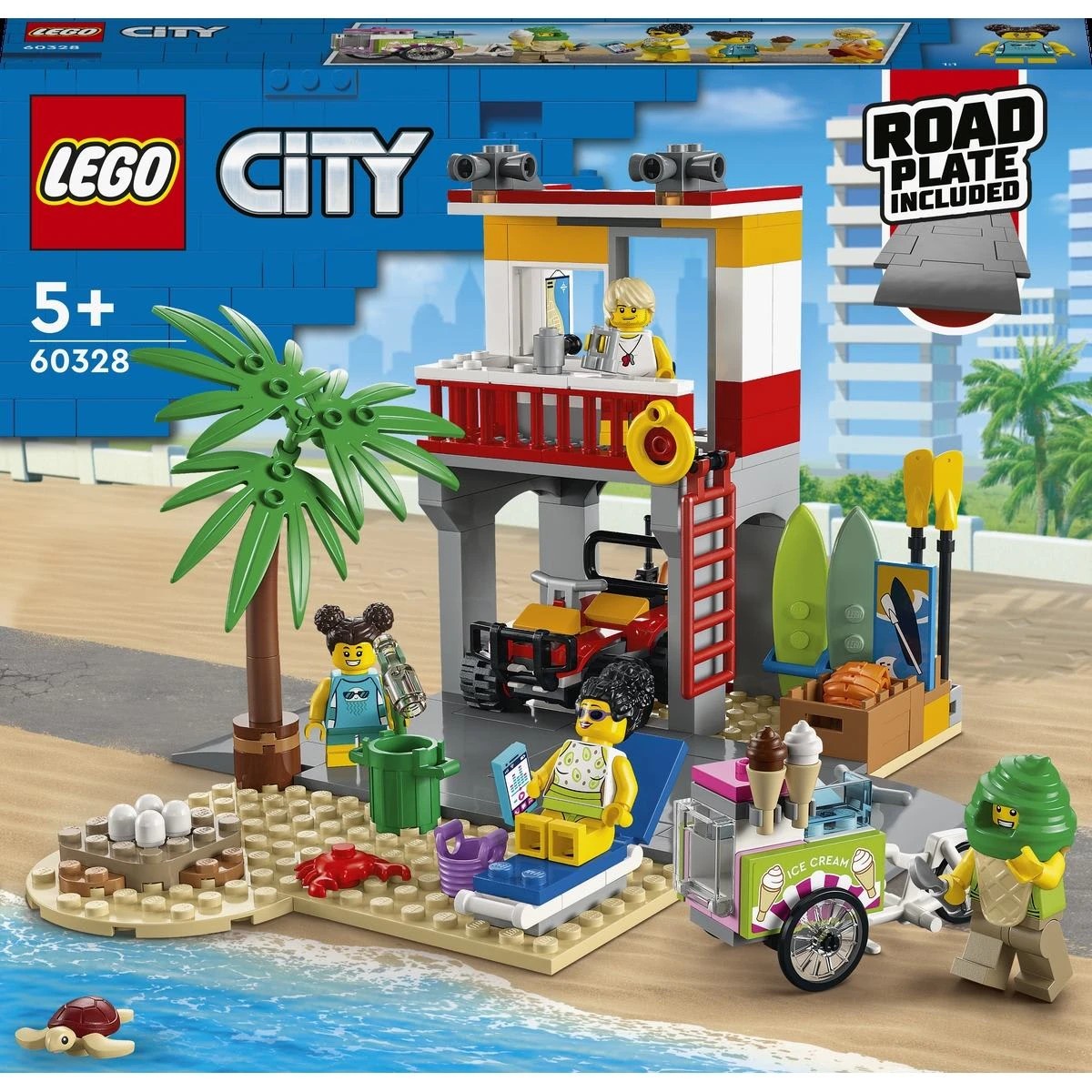 1 LEGO City Community Beach Lifeguard Station 60328, 1 of 9