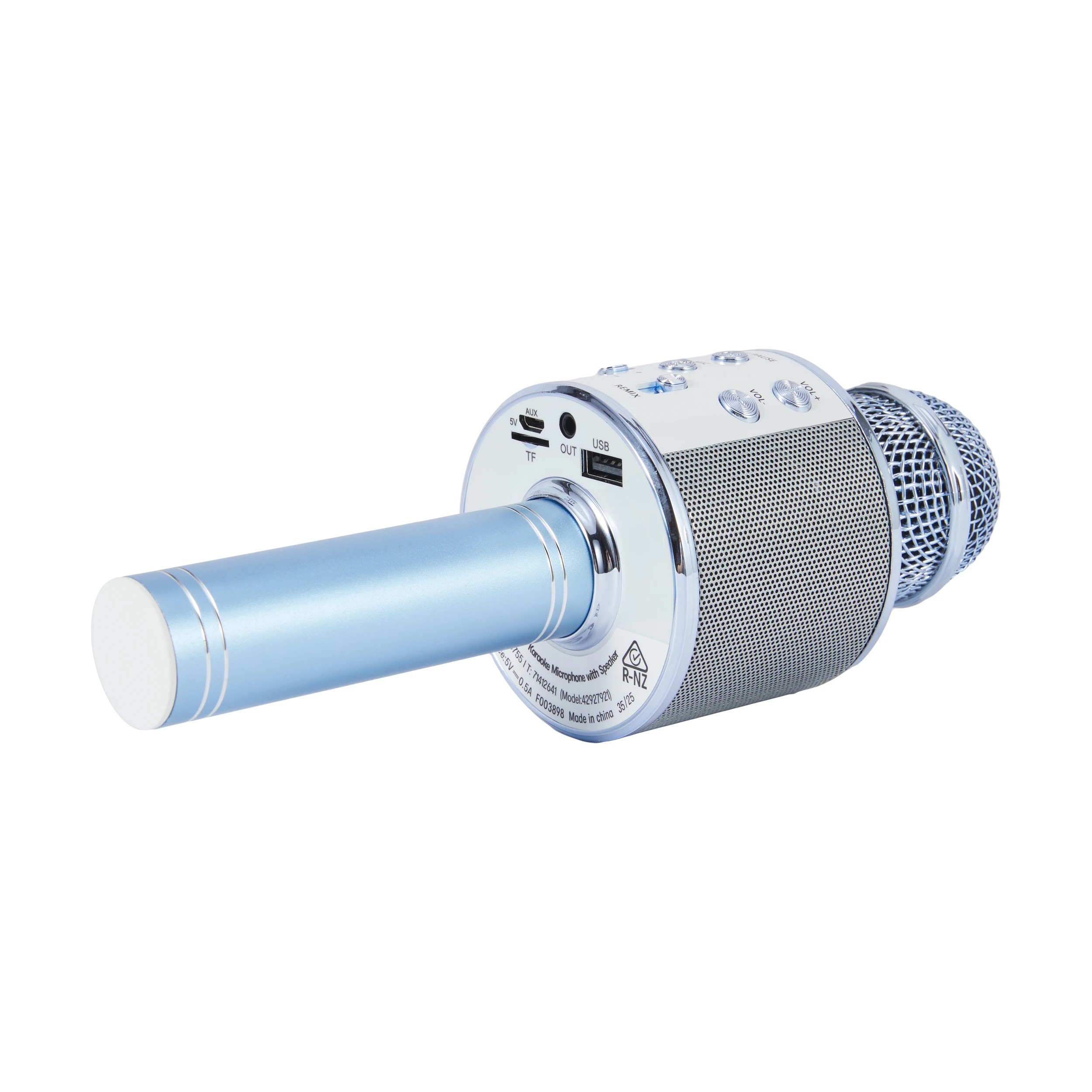 4 Karaoke Bluetooth Microphone - Blue, 4 of 9
