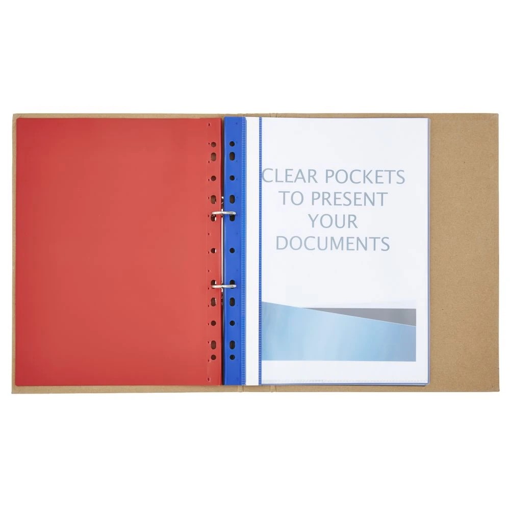 2 J.Burrows Binder Display Book A4 Assorted 3 Pack, 2 of 3