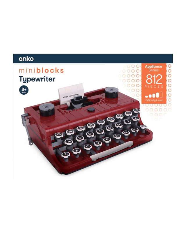 812 Pieces Mini Blocks Appliance Series: Typewr