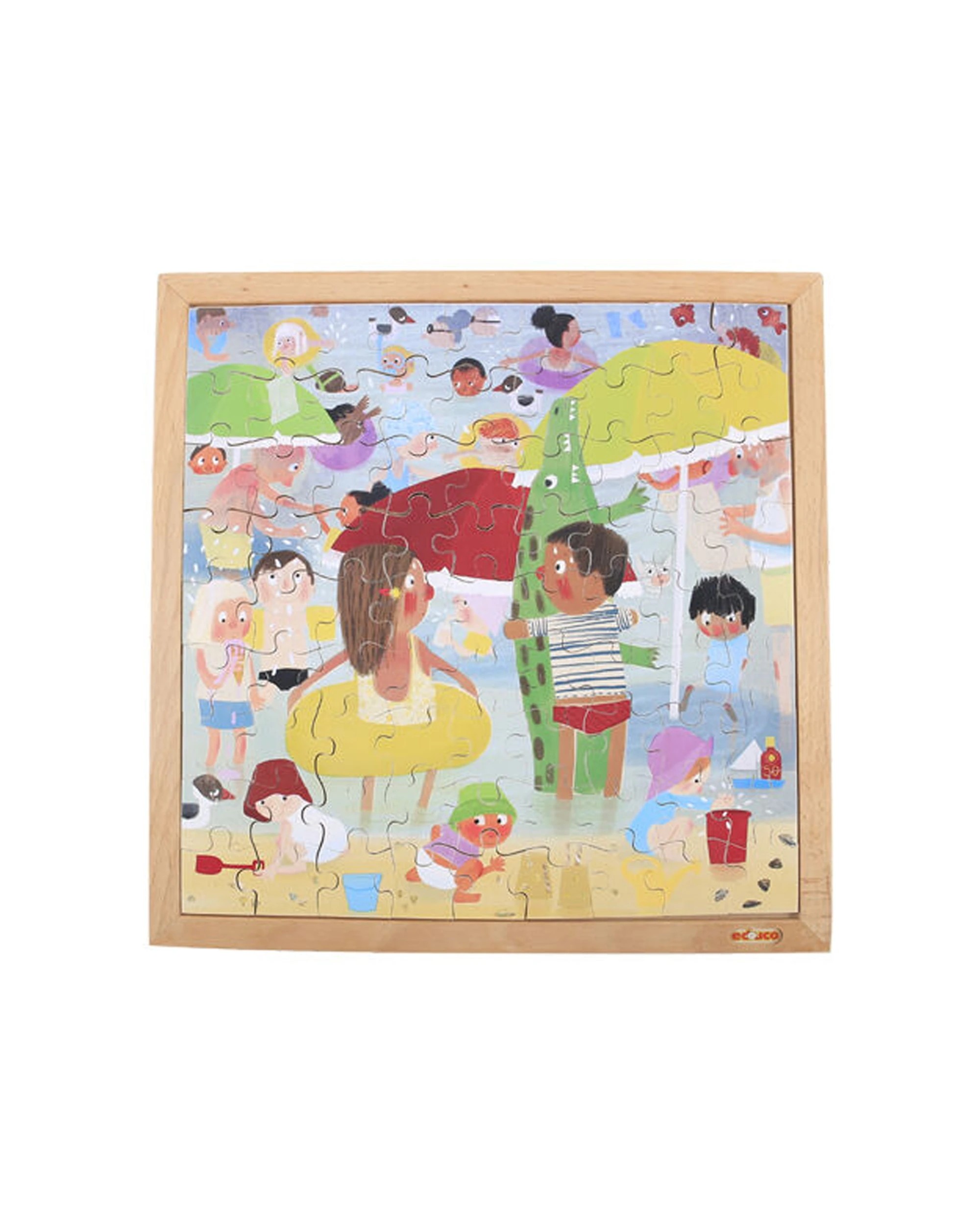 2 Educo Weather Puzzle Wooden Educational Toy 64 Piece 81 Piece Age 3 Years - Plain, 2 of 3