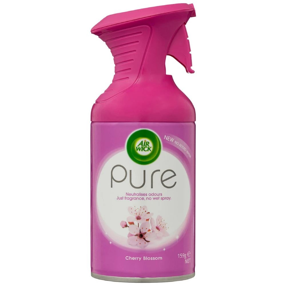 1 Air Wick Pure Aerosol Air Freshener Cherry Blossom 159g, 1 of 2