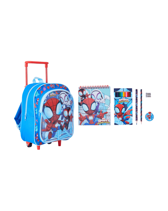 Marvel Spidey and His Amazing Friends Activity Backpack Trolley Kit