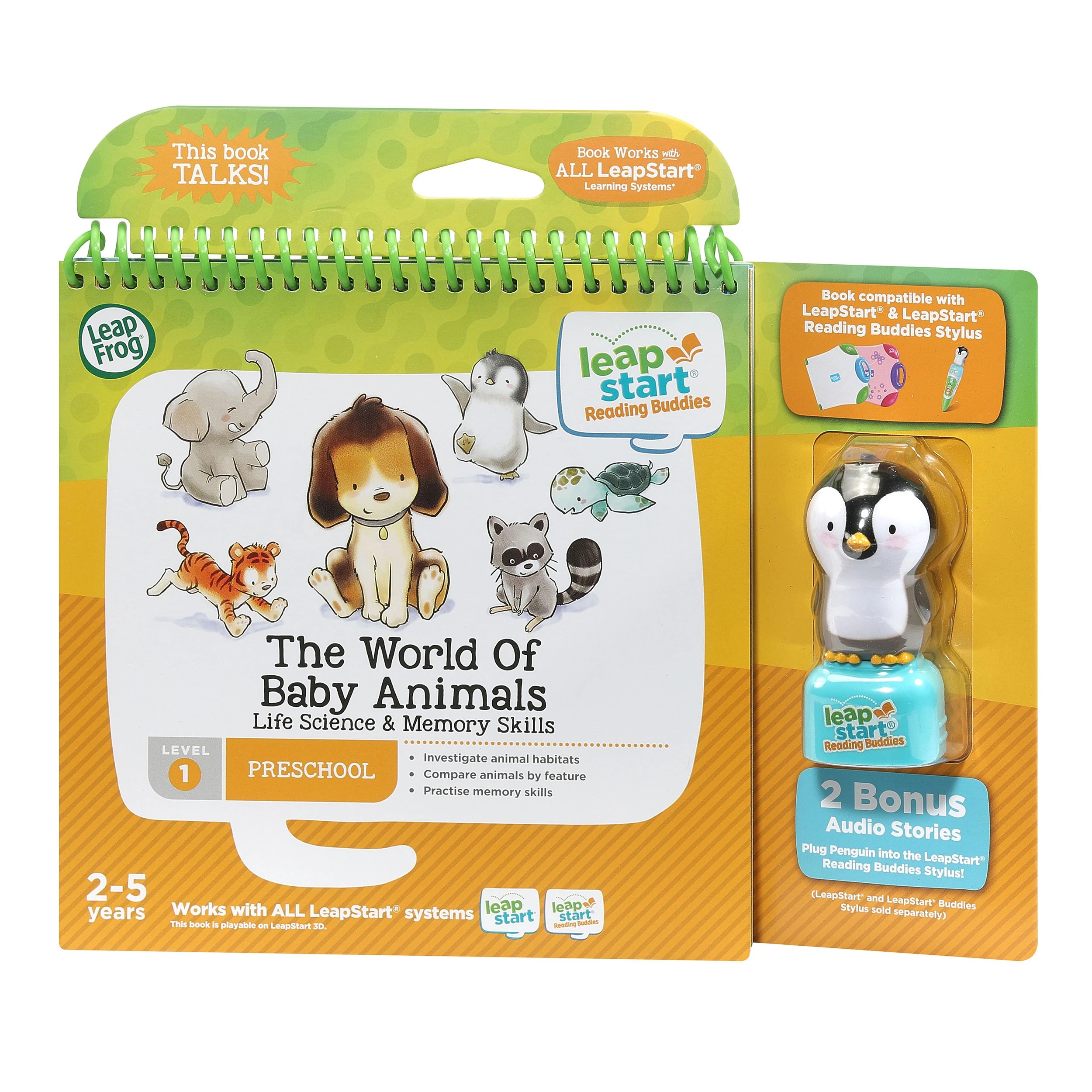 1 LeapFrog Leapstart Buddies The World Of Baby Animals - Multi, 1 of 6