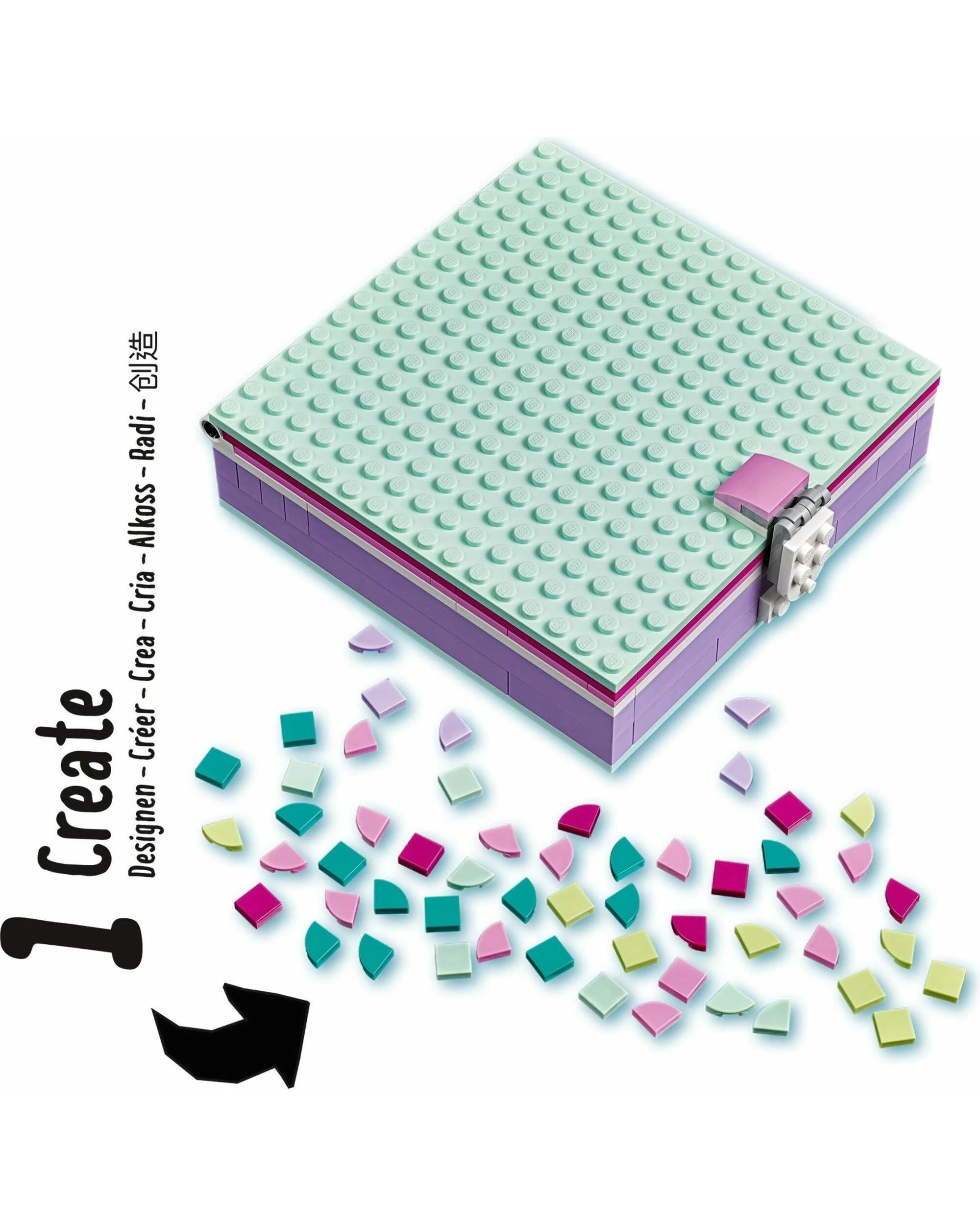 5 LEGO 41915 DOTS Jewelry Box - DIY Craft Kit for Kids, 5 of 5