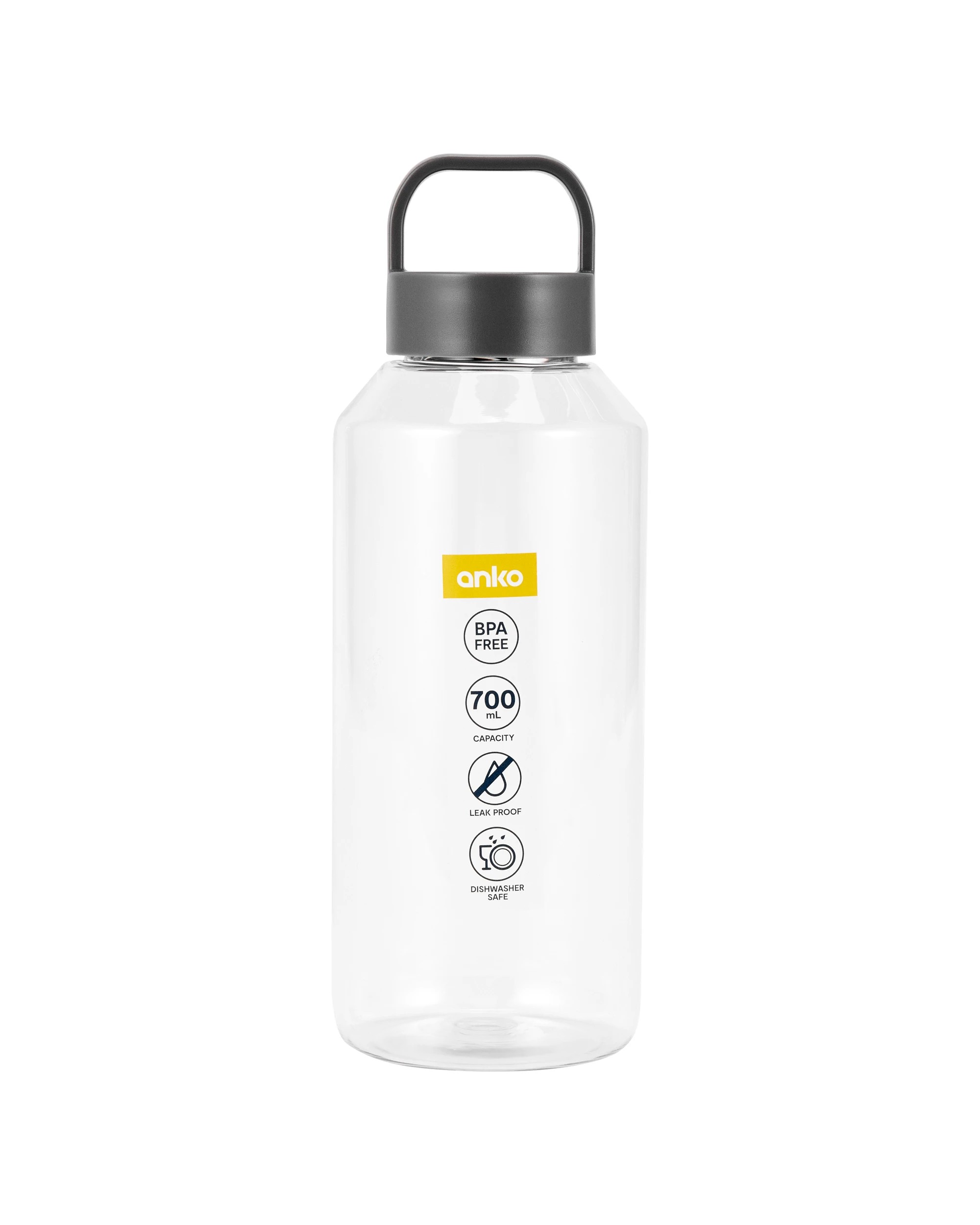 4 700ml Clear Drink Bottle, 4 of 4