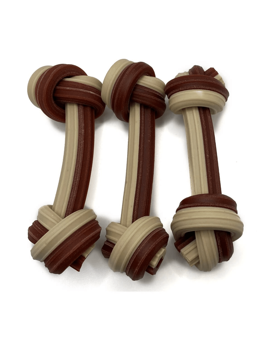 2 3 Pack Dog Treat Knotted Bones, 2 of 3